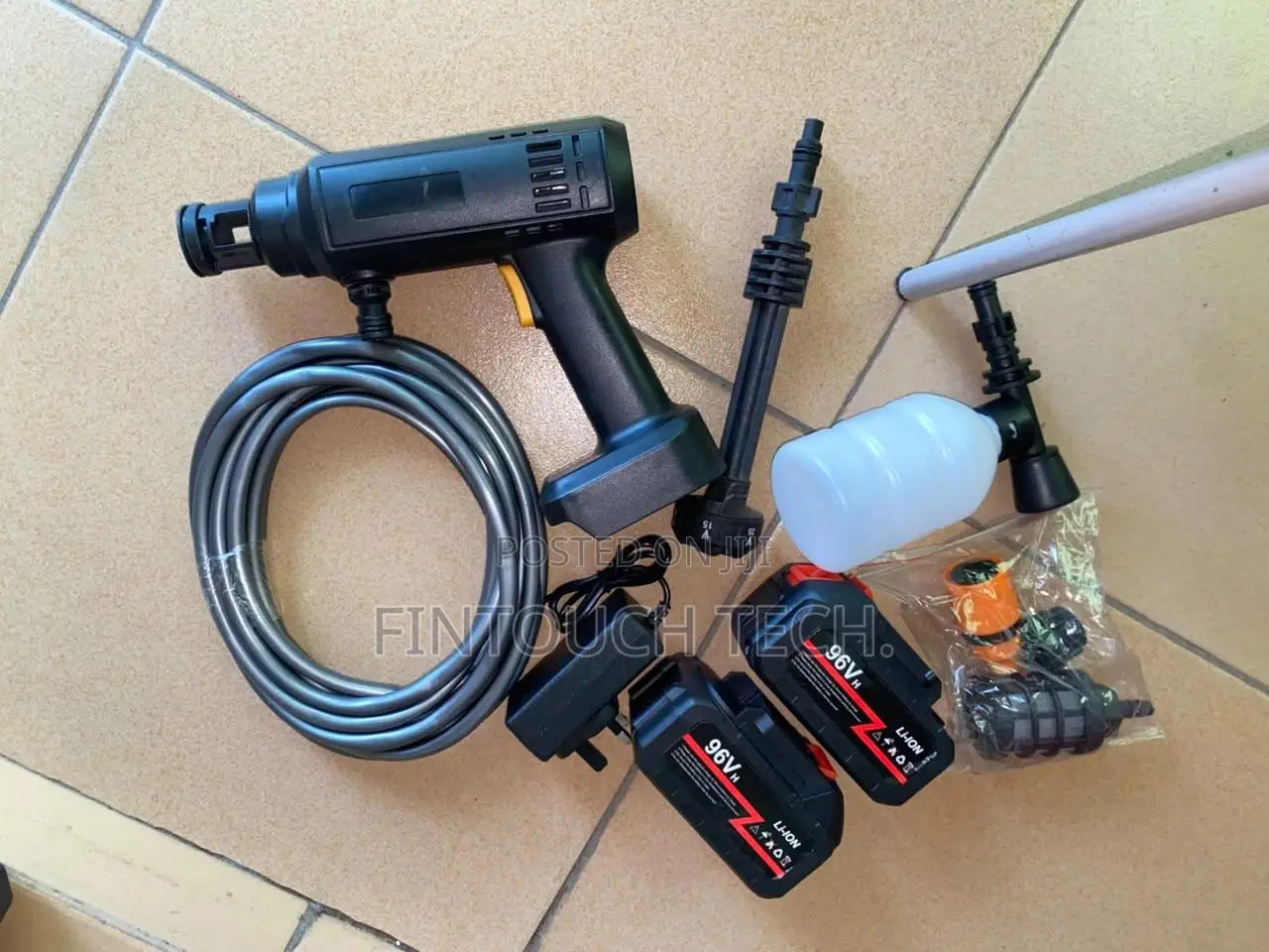 Portable Rechargeable Cordless High Pressure Washer