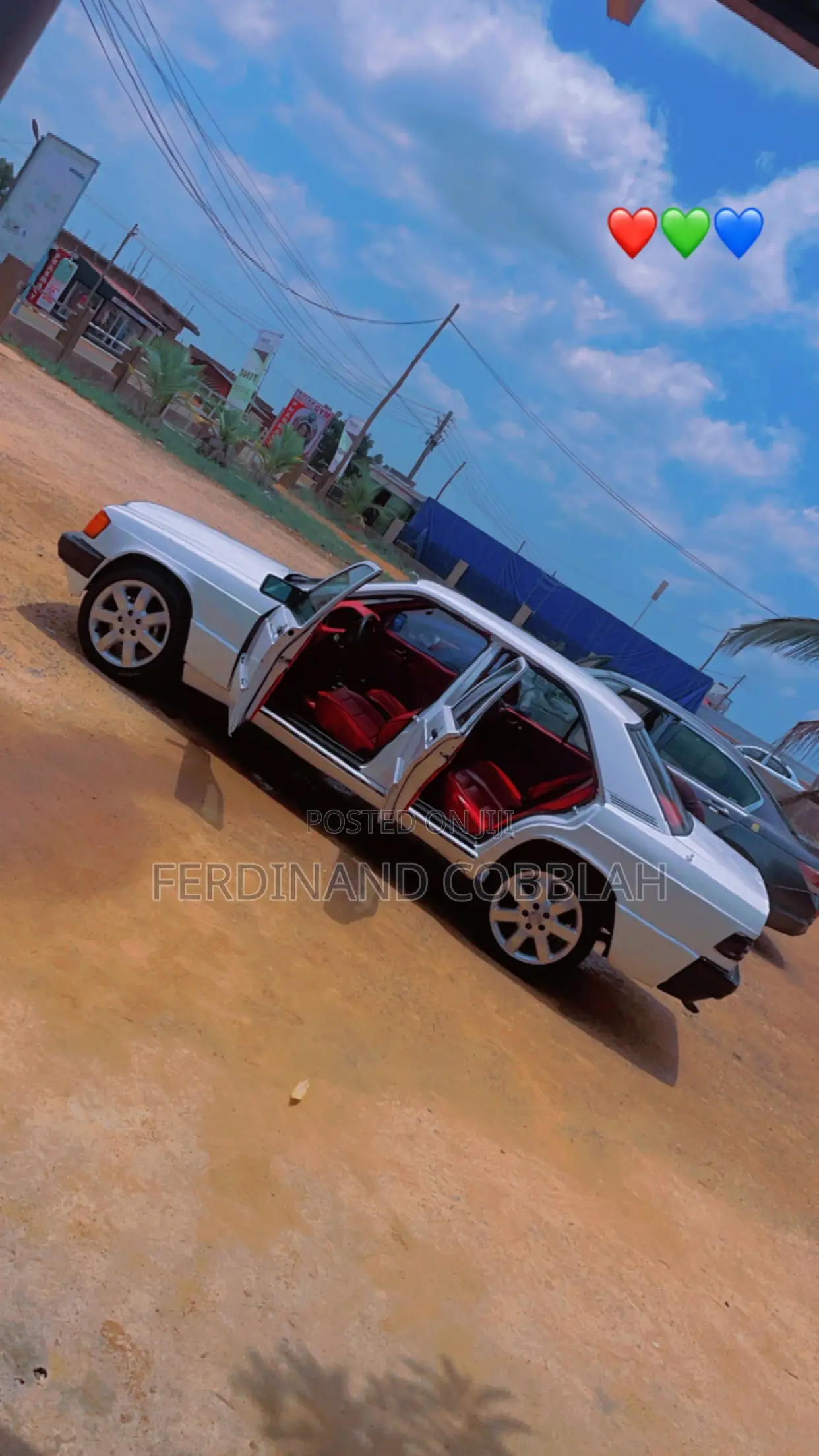 Mercedes-Benz 190 1989 White
