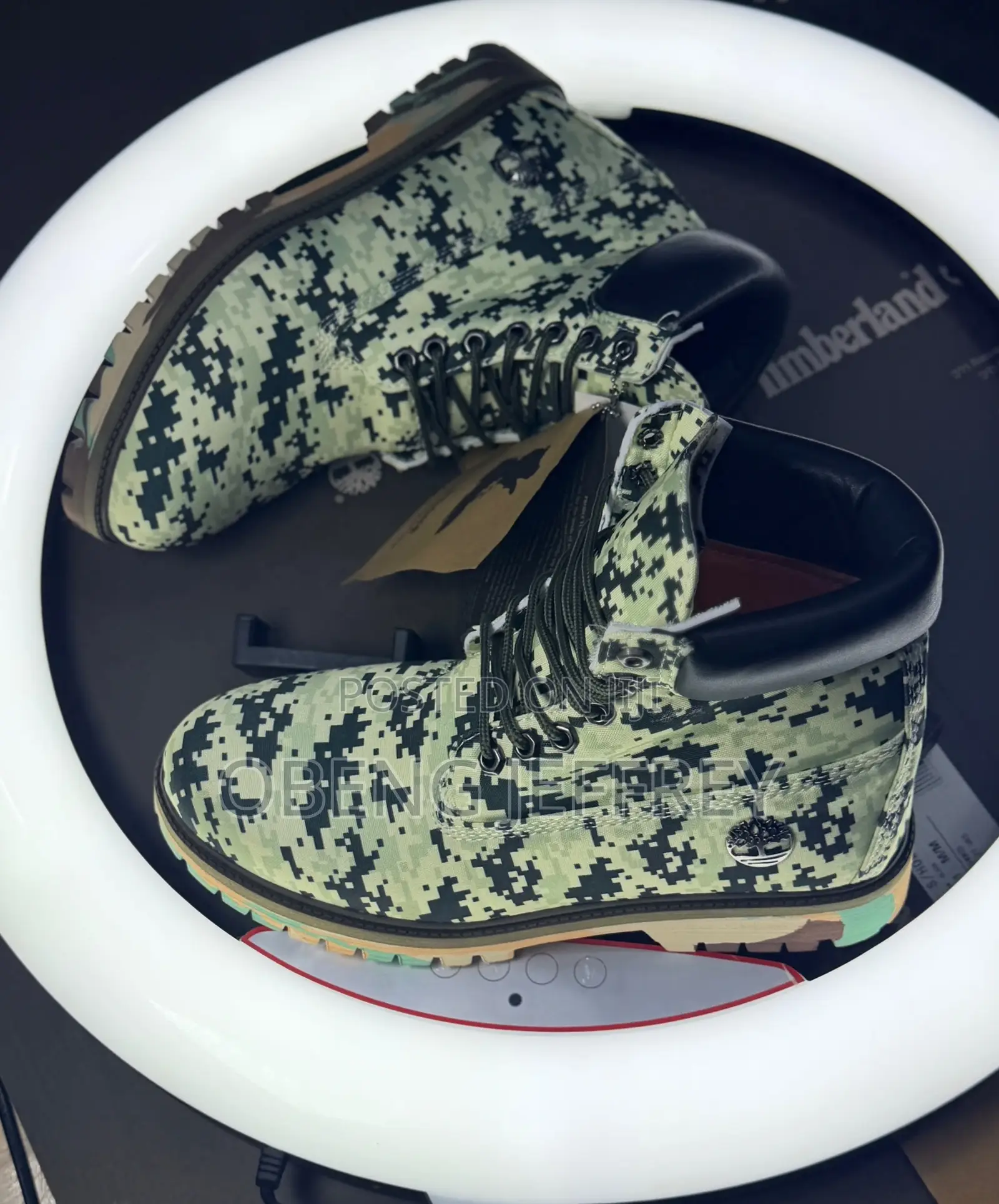 Original Timberland Camouflage Boots