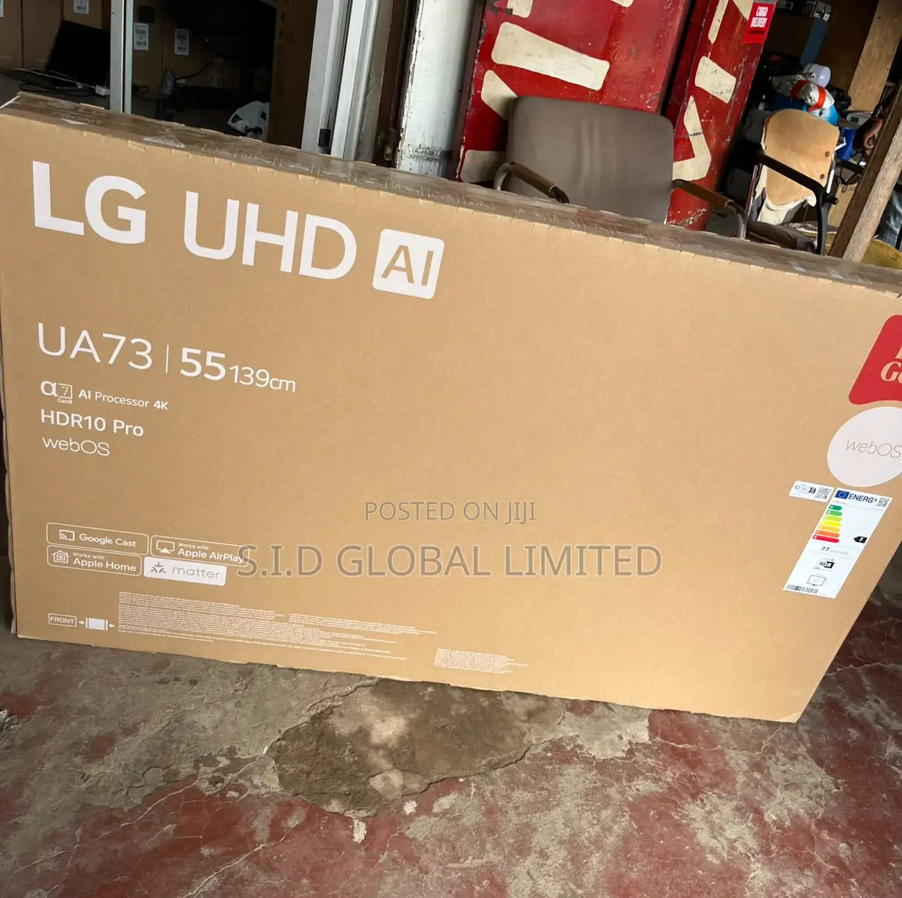 World Cup Promo Lg 55′′ Uhd Smart Tv, HDR Webos, Smart Ai 55ur73