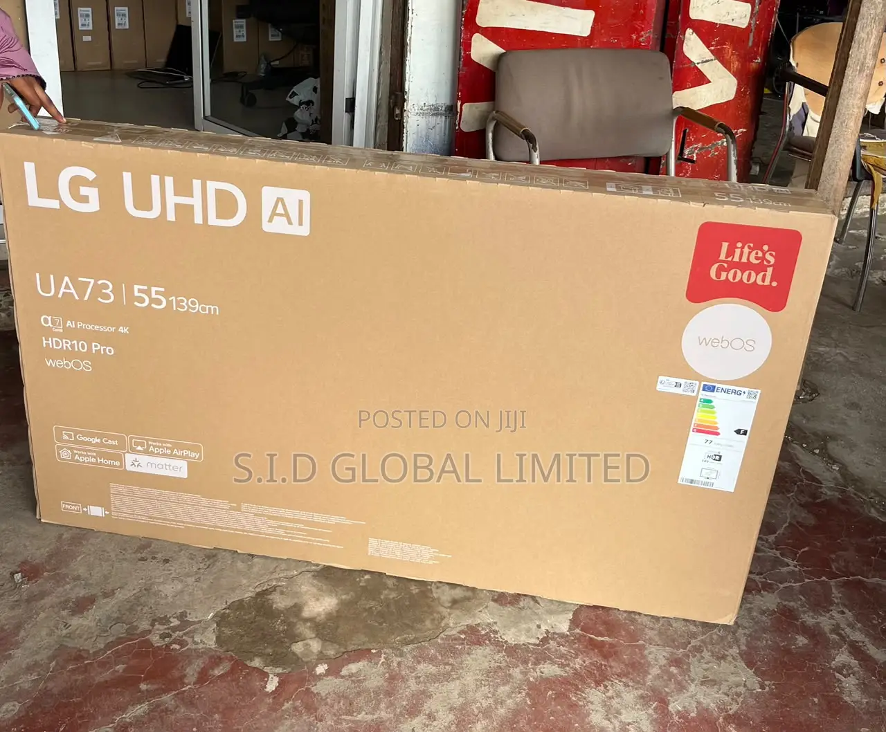 World Cup Promo Breathtaking Colour Lg Ua73 55" Smart Tv