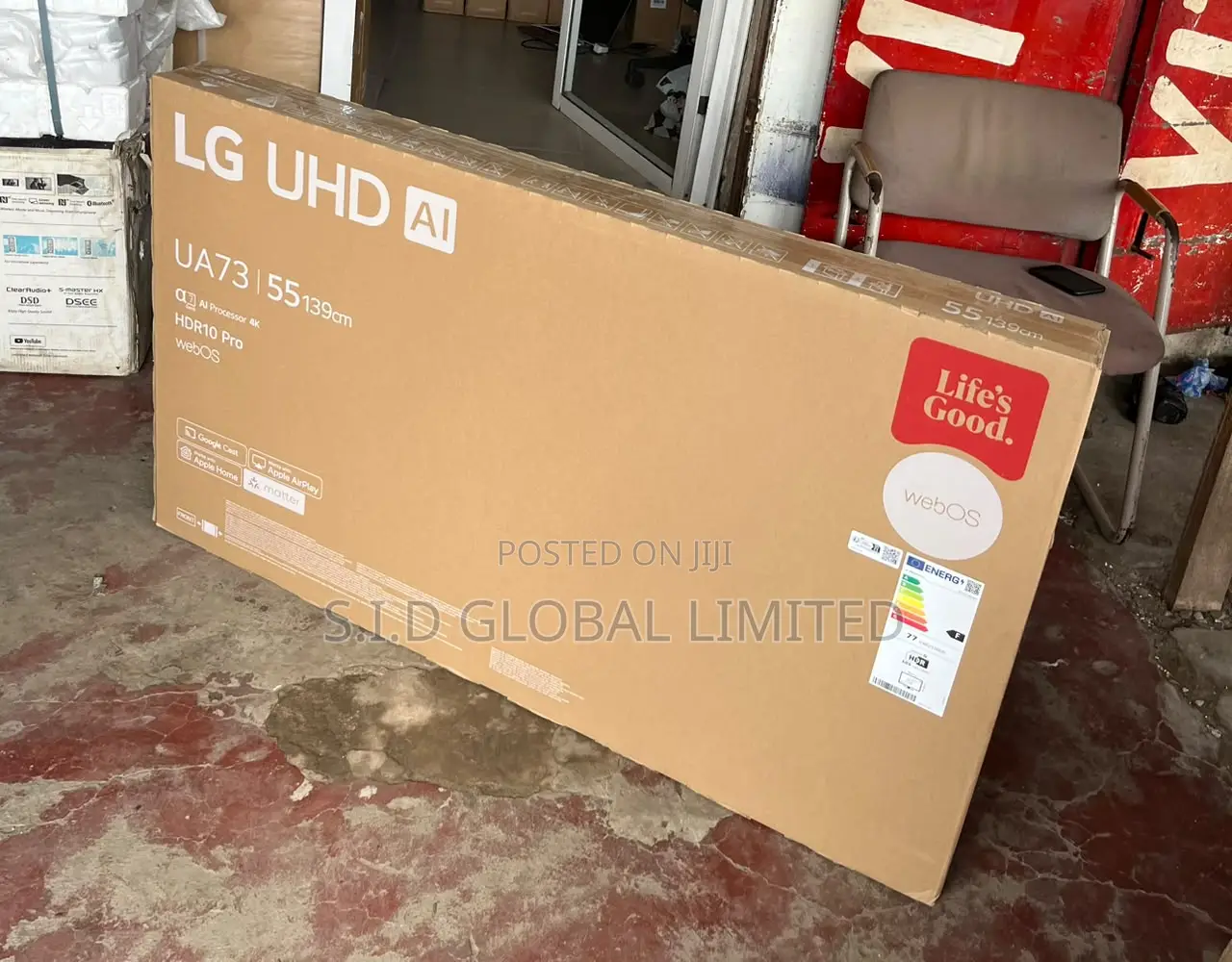Enjoy Enhanced Resolution on Lg 55" Uhd Smart Tv