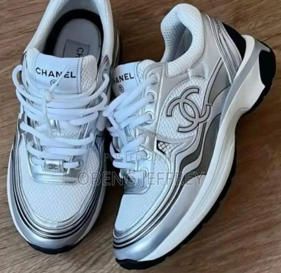 Original Chanel White/Silver