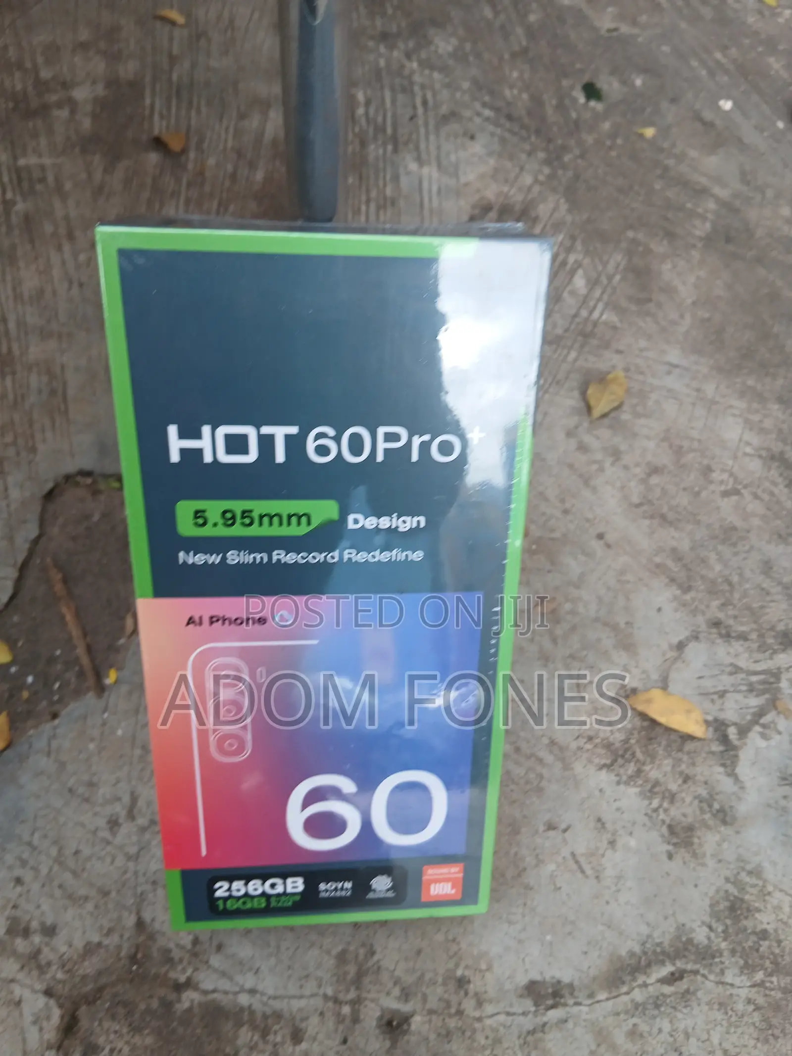 New Infinix Hot 60 Pro+ 256 GB Black