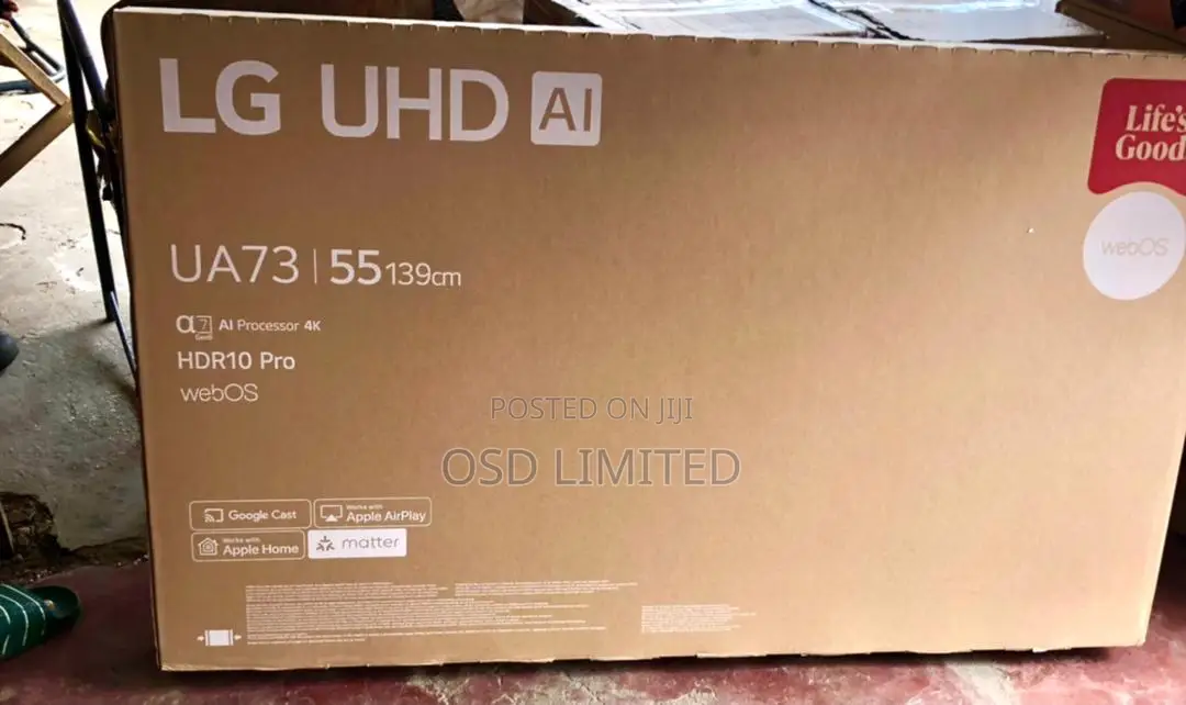 Lg 55" Ua73 Series: Smarter Entertainment at Home