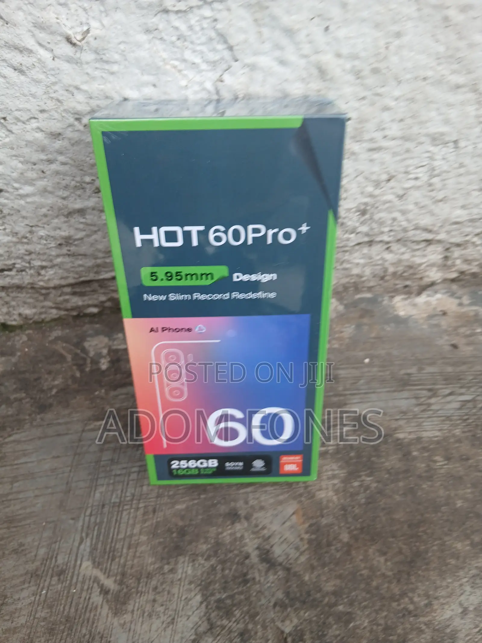 New Infinix Hot 60 Pro+ 256 GB Black