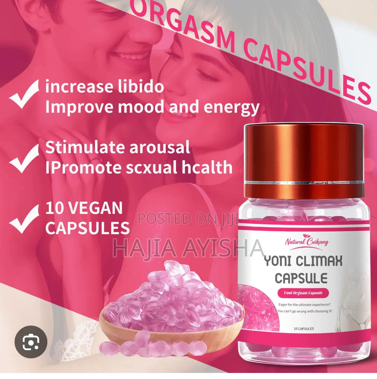 Orgasm Climax Capsule (Moq 3)