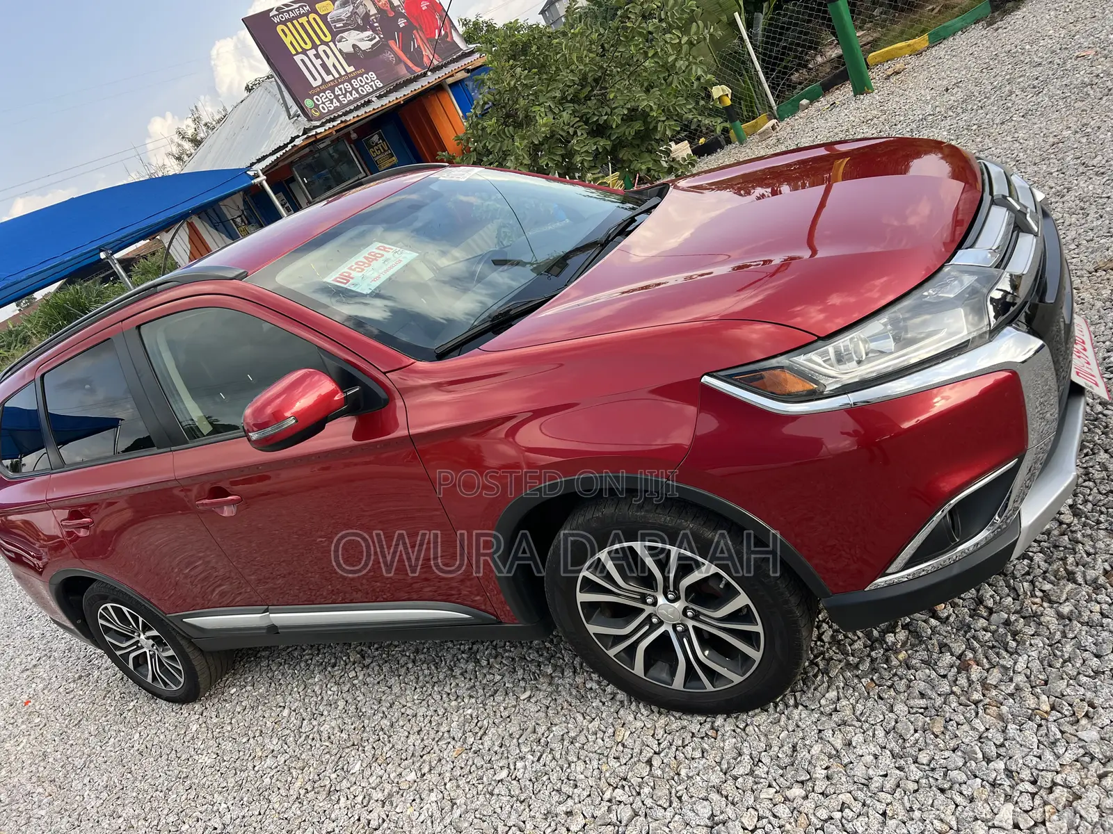 Mitsubishi Outlander 2.4 PHEV AWD 2017 Red