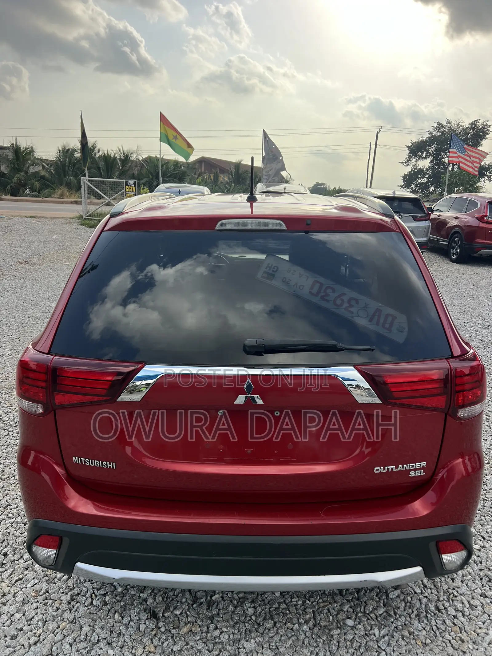 Mitsubishi Outlander 2.4 PHEV AWD 2017 Red