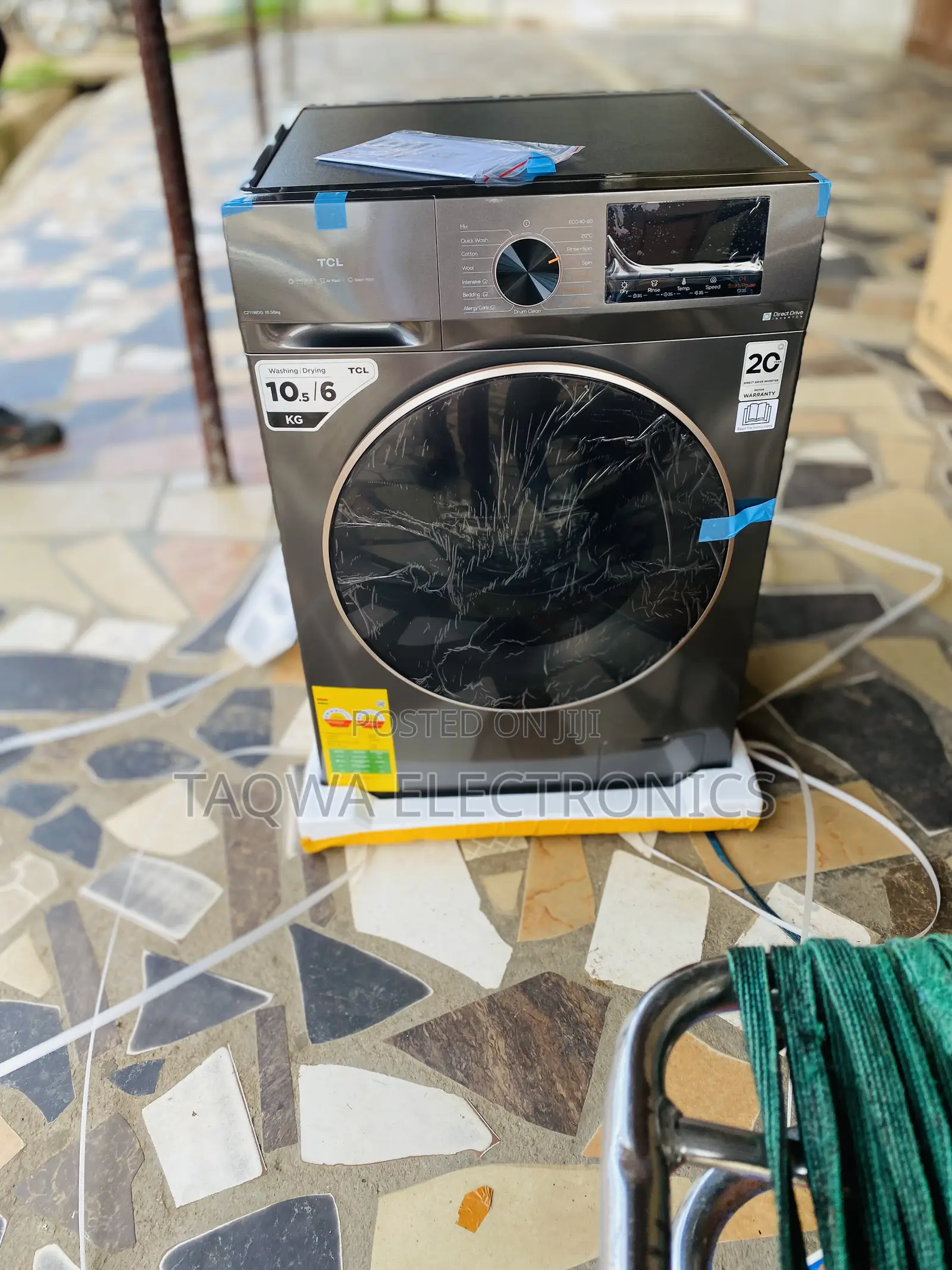 TCL Amazing 10.5kg Wash and Dry-Front Loader