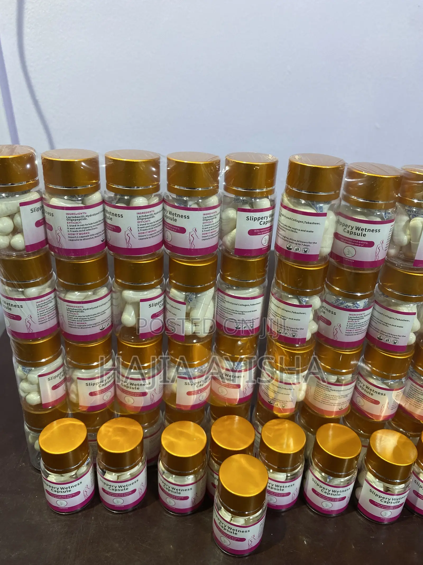 Slippery Wetness Capsule (Moq 3)