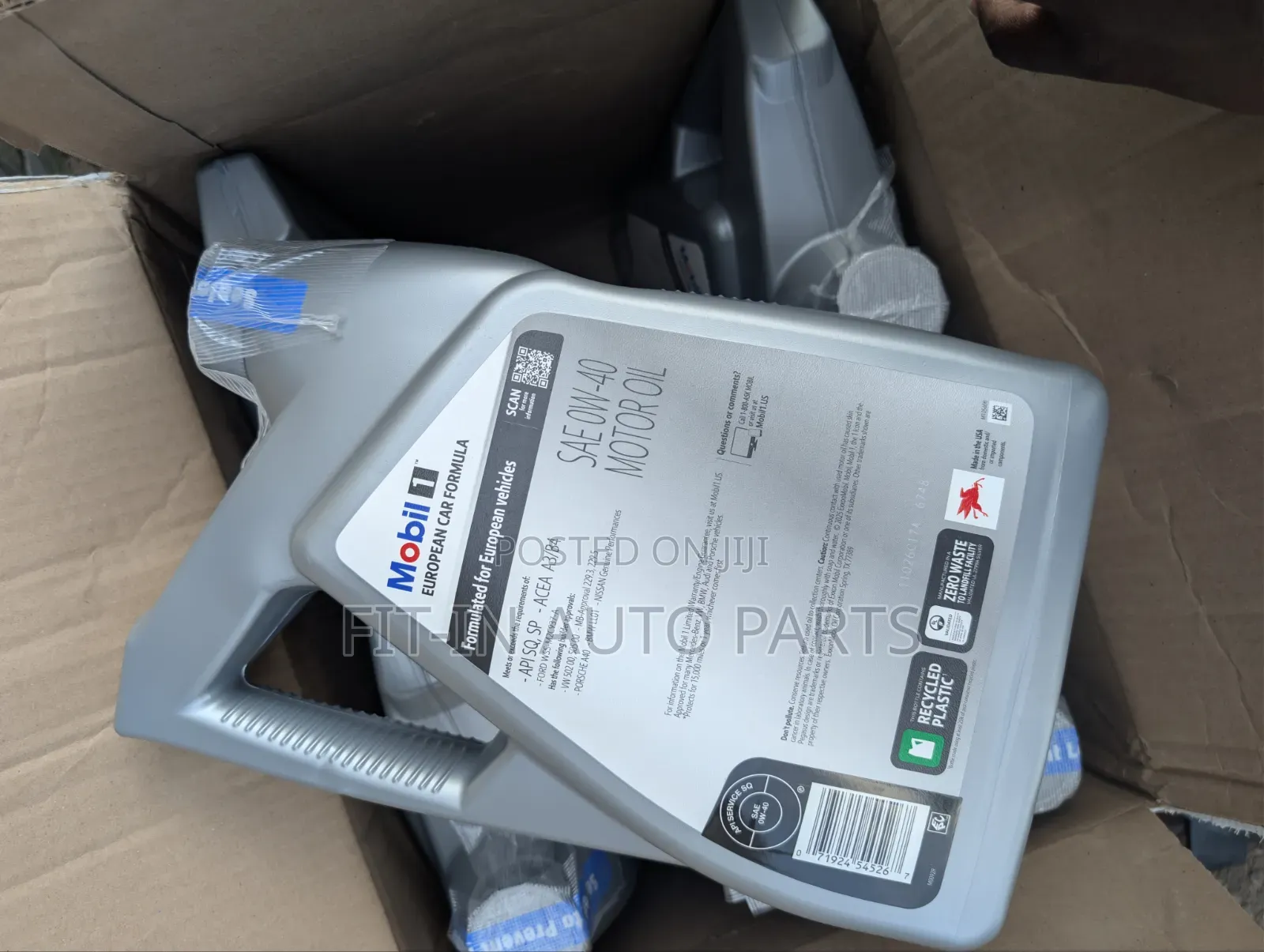 Mobil 1 0w-40 European Car Formula for Benz,Bmw,Vw,Audi,Porsche