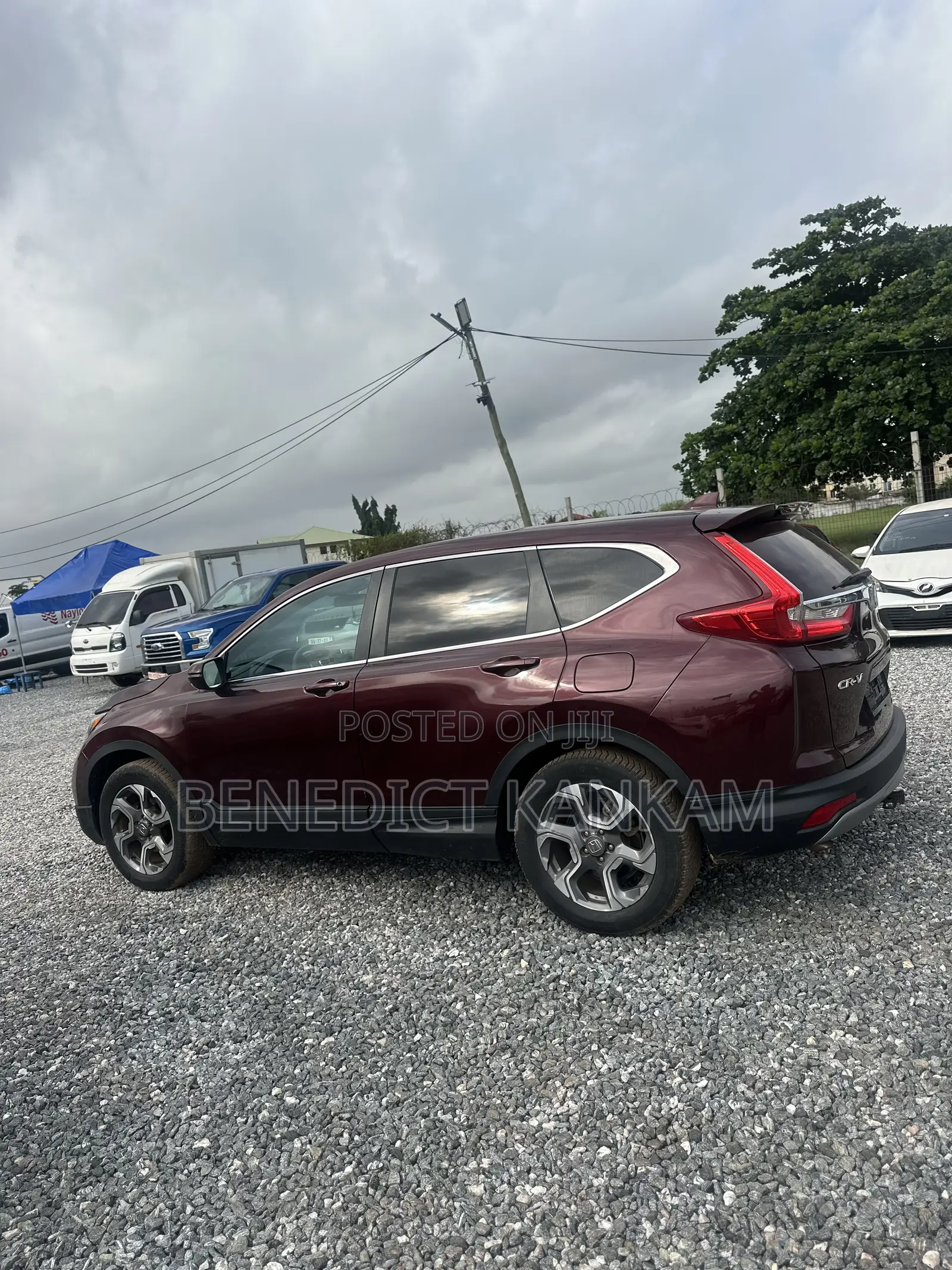 Honda CR-V EX AWD 2018 Burgundy