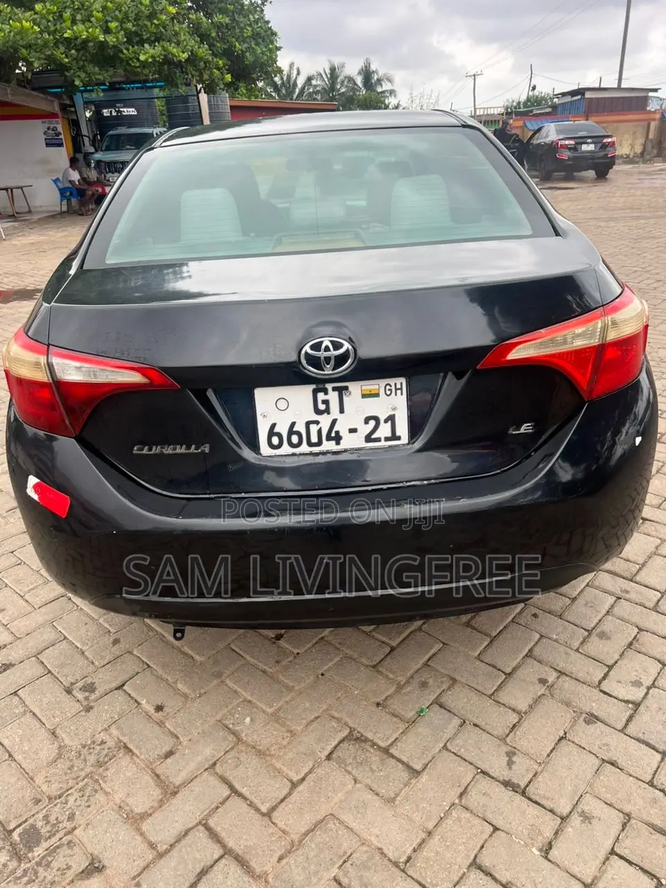 Toyota Corolla LE Eco Plus 4dr Sedan (1.8L 4cyl CVT) 2015 Black