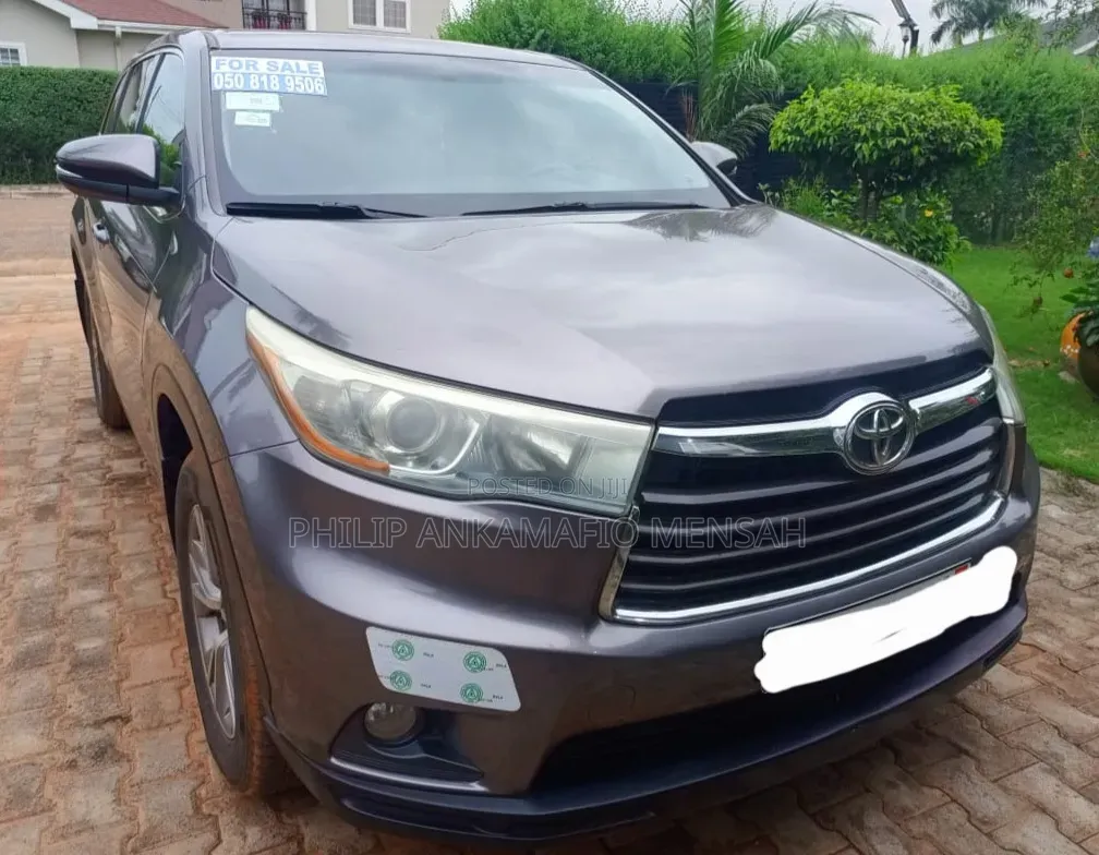 Toyota Highlander 2015 Gray