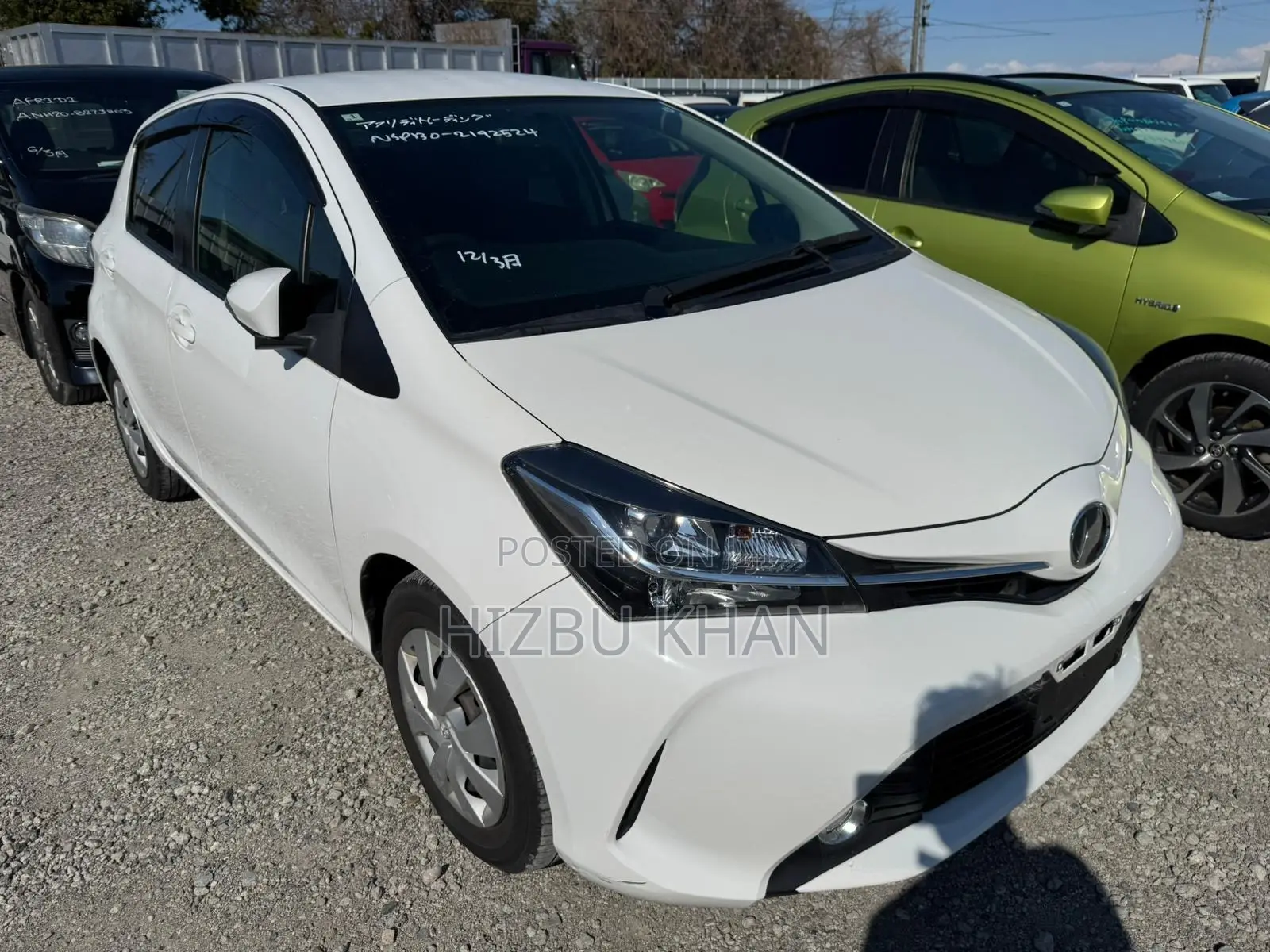 Toyota Vitz 1.3 FWD 5dr 2015 White