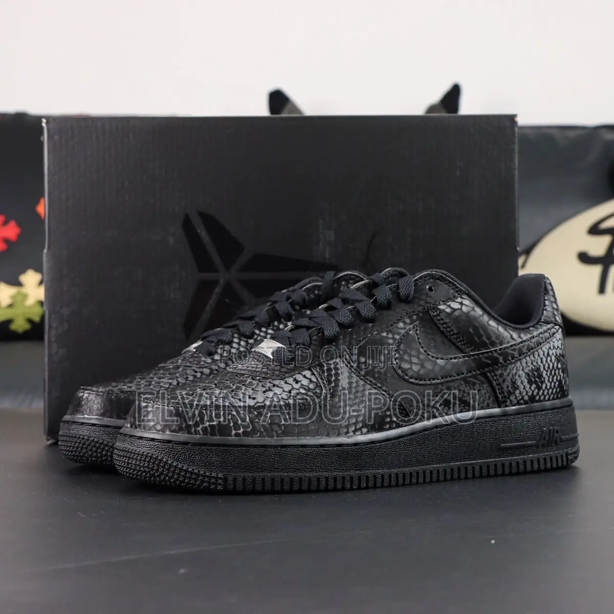 Nike X Kobe Air Force 1 Low “ Triple Black “ Sneaker