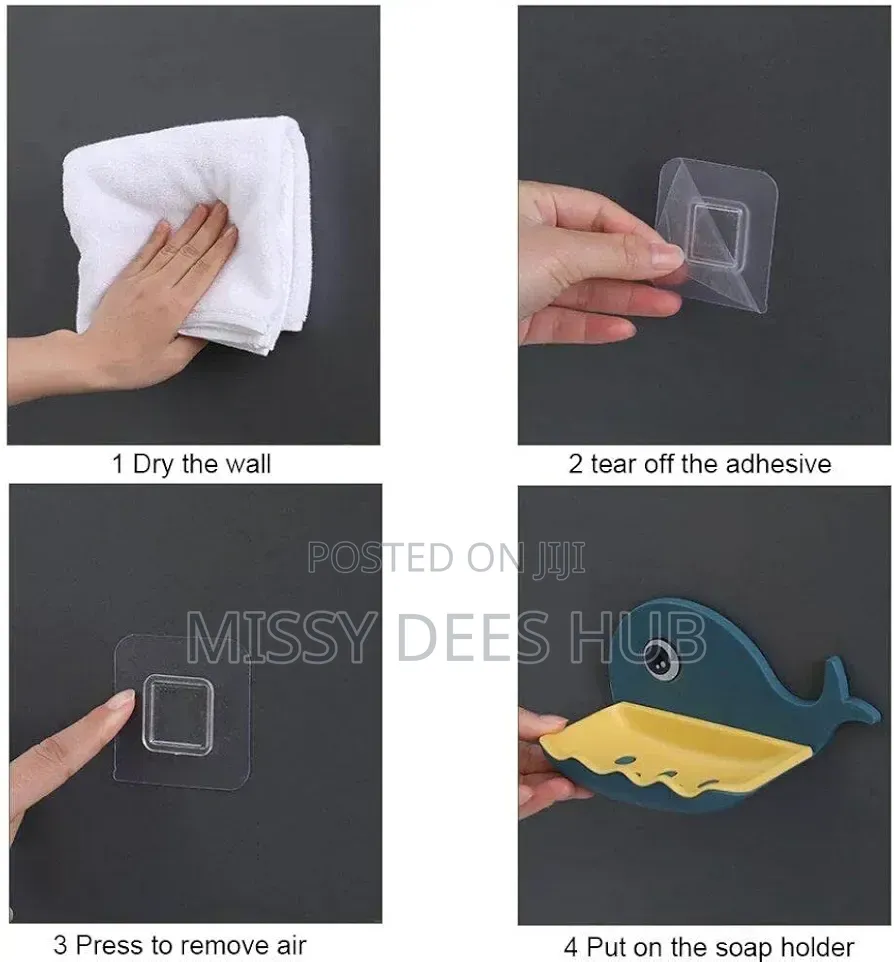Whale Shape Drain Soap Holder