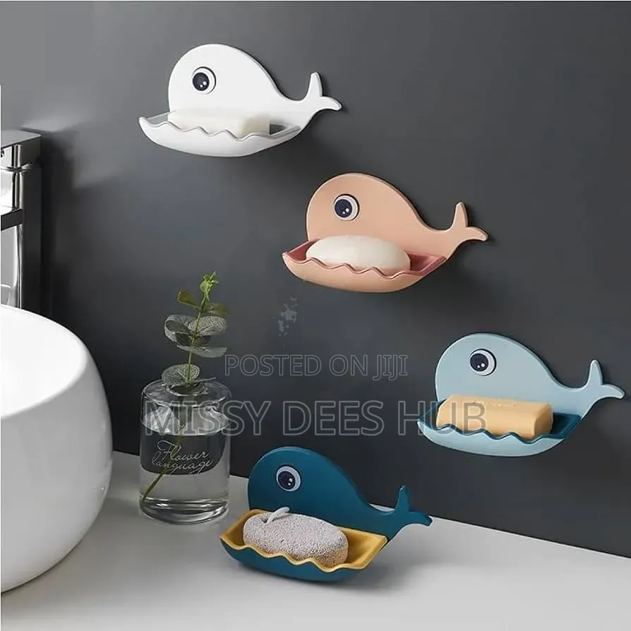 Whale Shape Drain Soap Holder