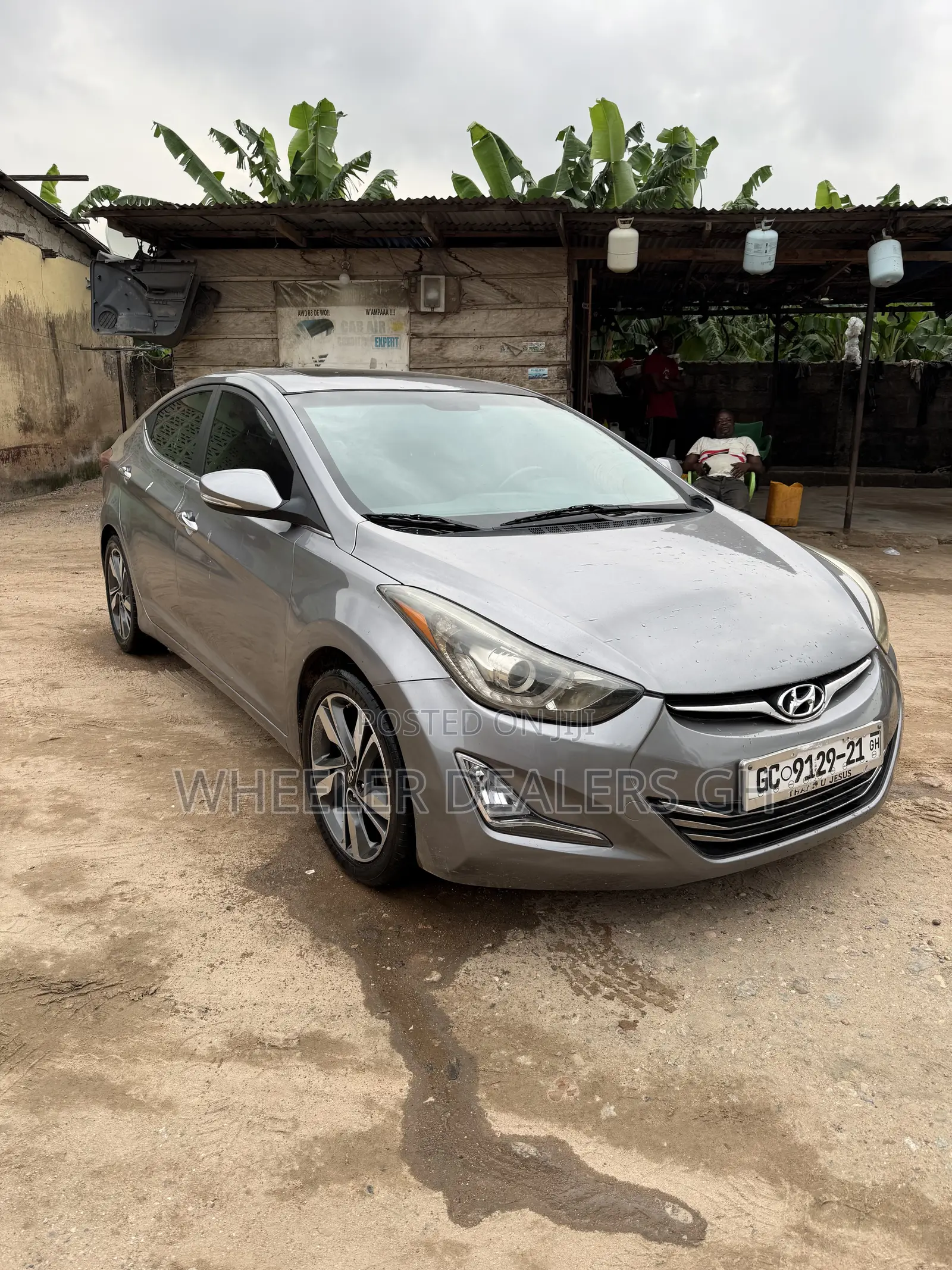 Hyundai Elantra Limited 4dr Sedan (1.8L 4cyl 6A) 2014 Gray