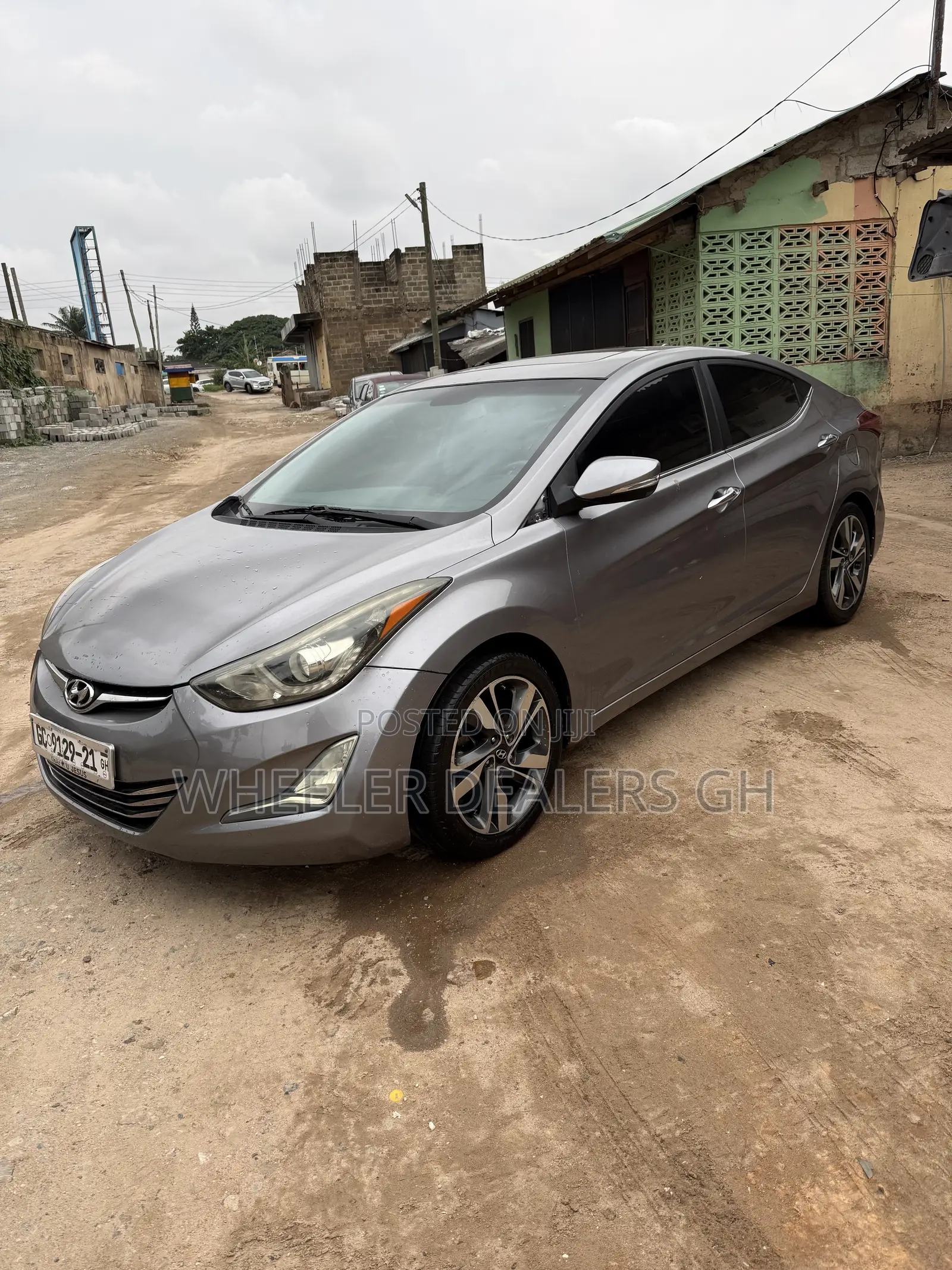 Hyundai Elantra Limited 4dr Sedan (1.8L 4cyl 6A) 2014 Gray
