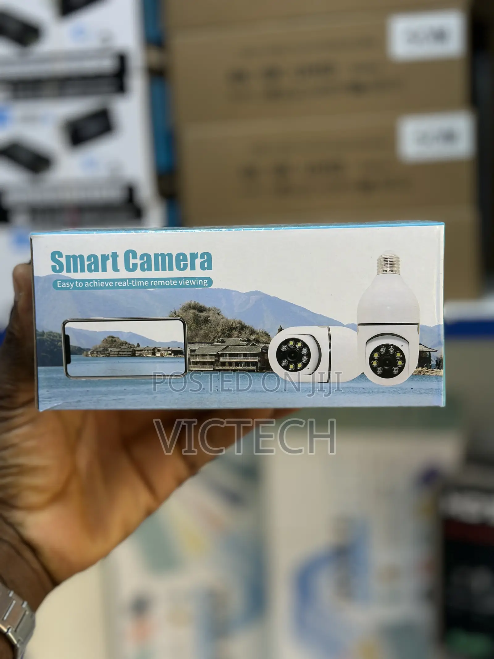 Smart Bulb Security Camera