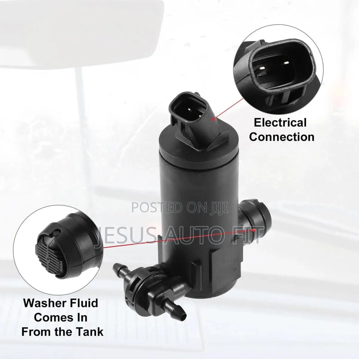 2016-2026 Washer Pump for Lexus Rx350 Toyota Venza C-Hr Sienna Rav4