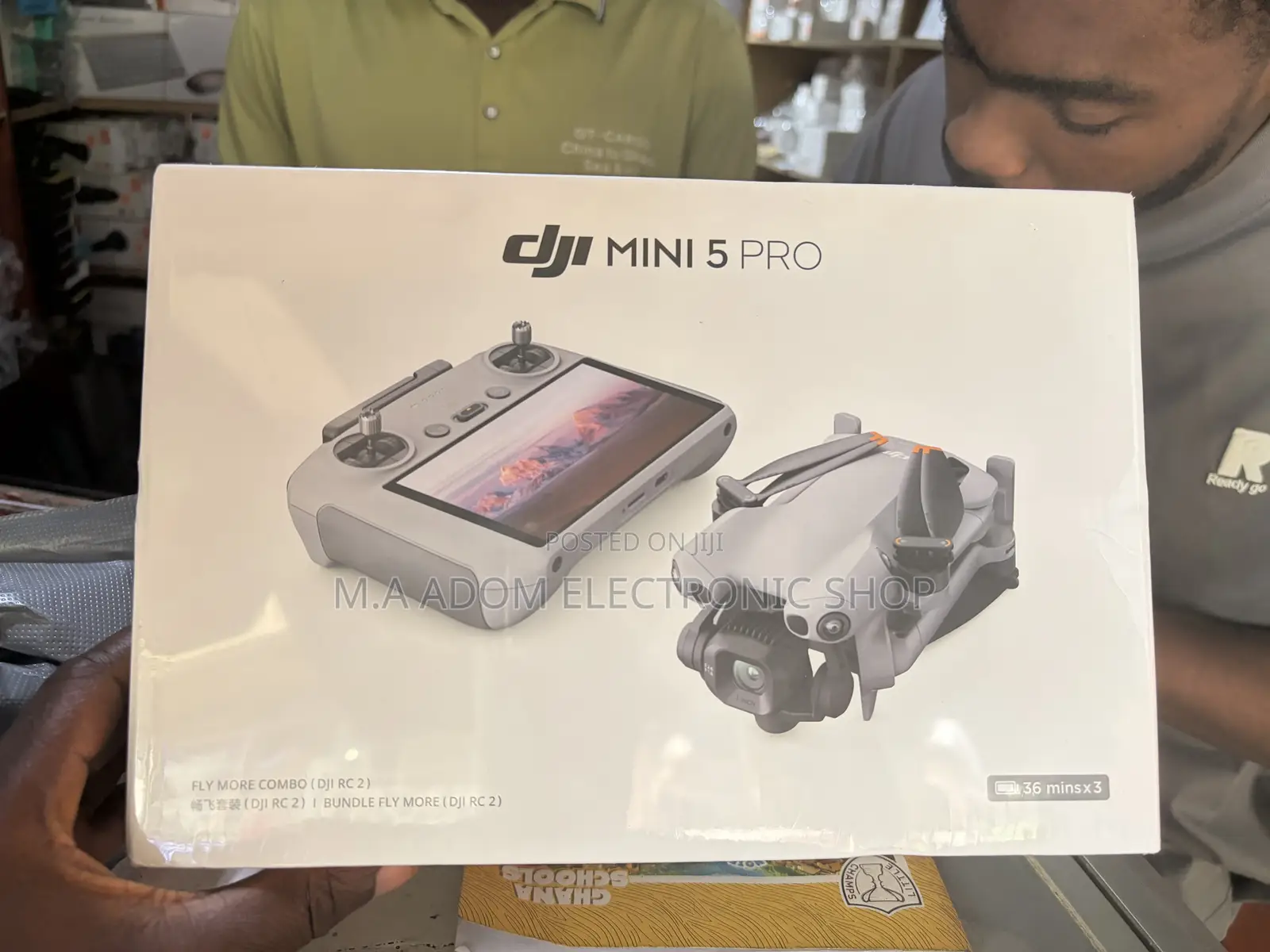Dji Mini 5 Pro Drone With Rc2 Fly More Combo