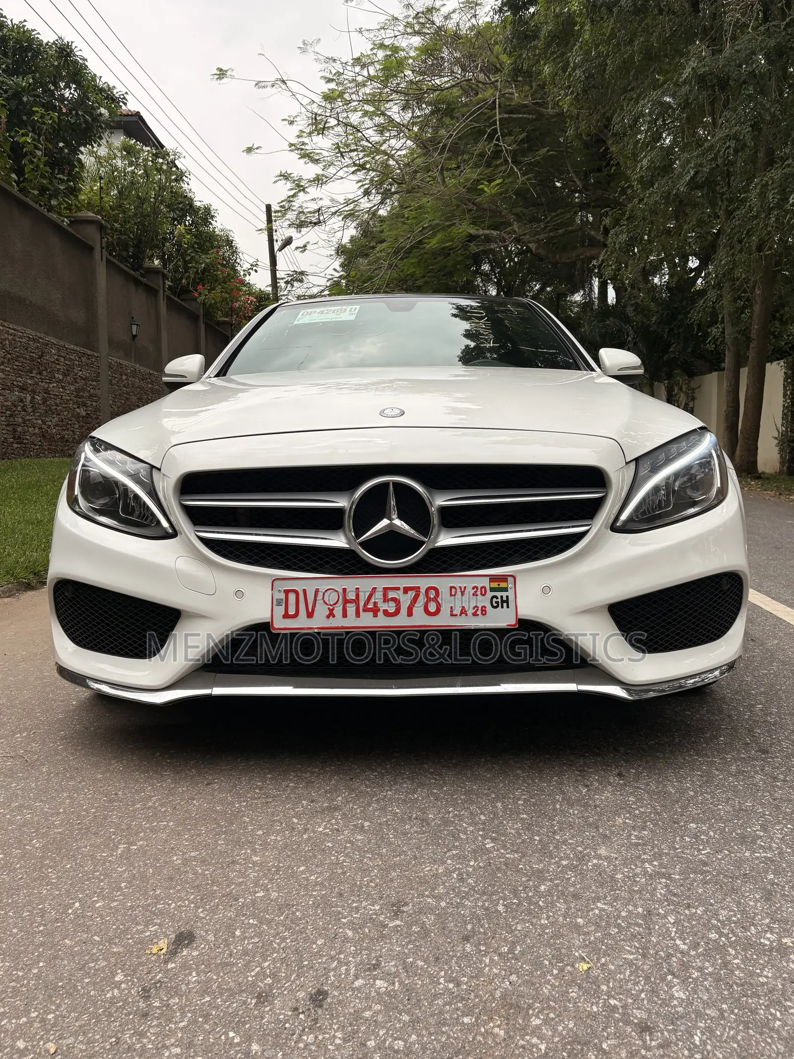 Mercedes-Benz C300 Base AWD 4Matic Sedan (2.0L 4cyl 7A) 2015 White