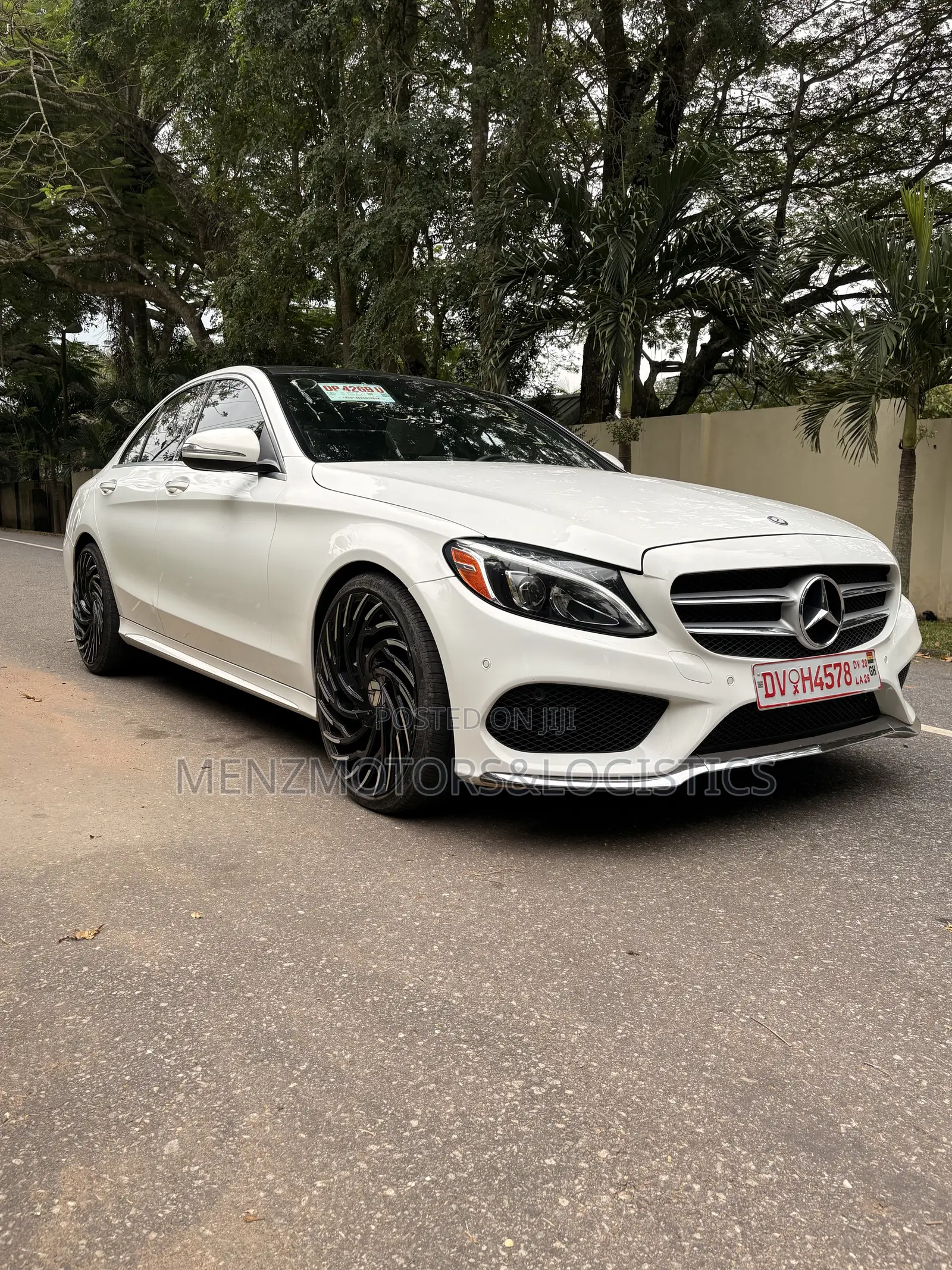 Mercedes-Benz C300 Base AWD 4Matic Sedan (2.0L 4cyl 7A) 2015 White