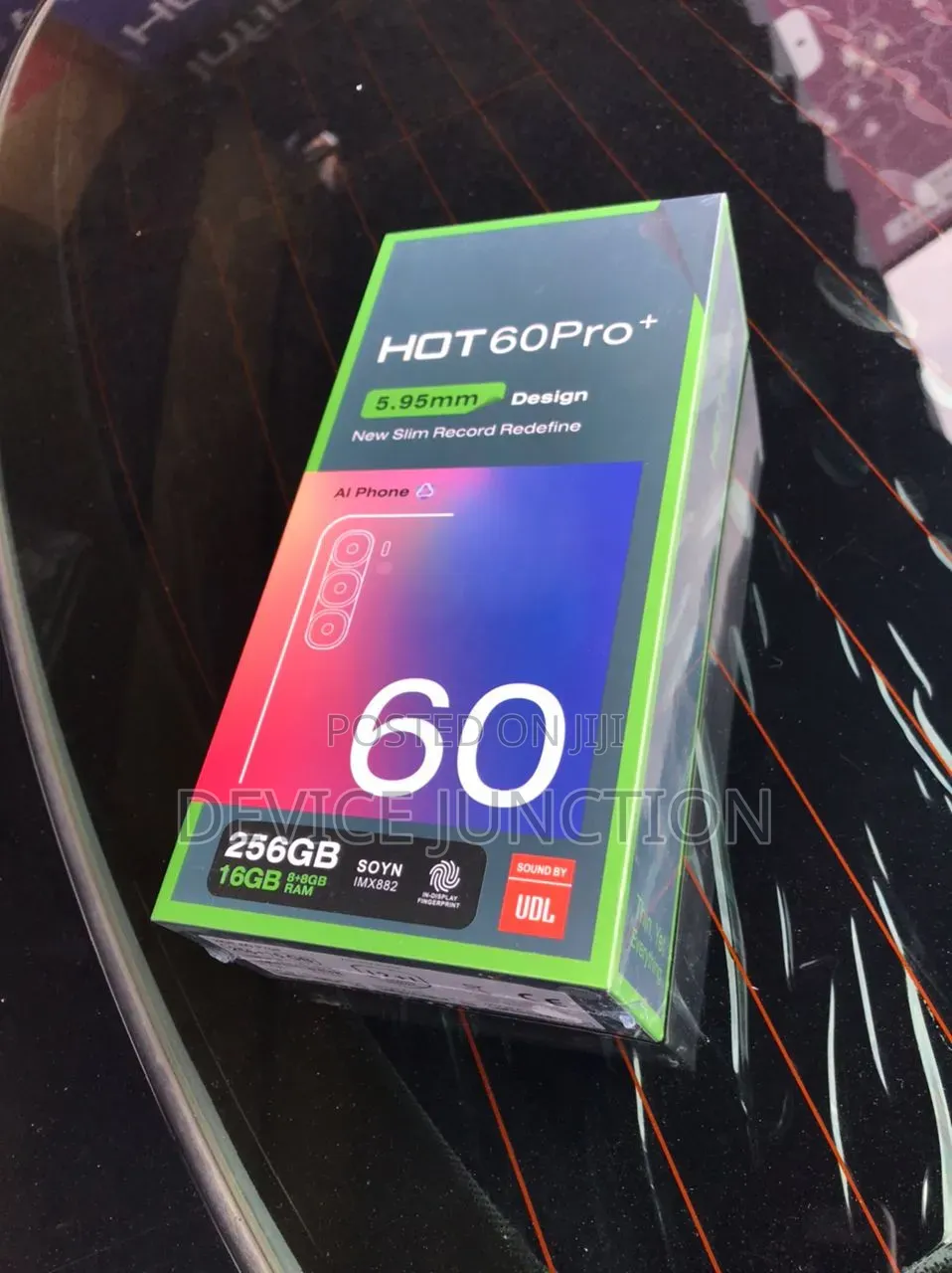 New Infinix Hot 60 Pro+ 256 GB Black