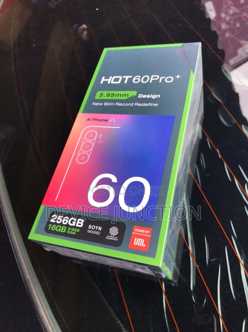 New Infinix Hot 60 Pro+ 256 GB Black