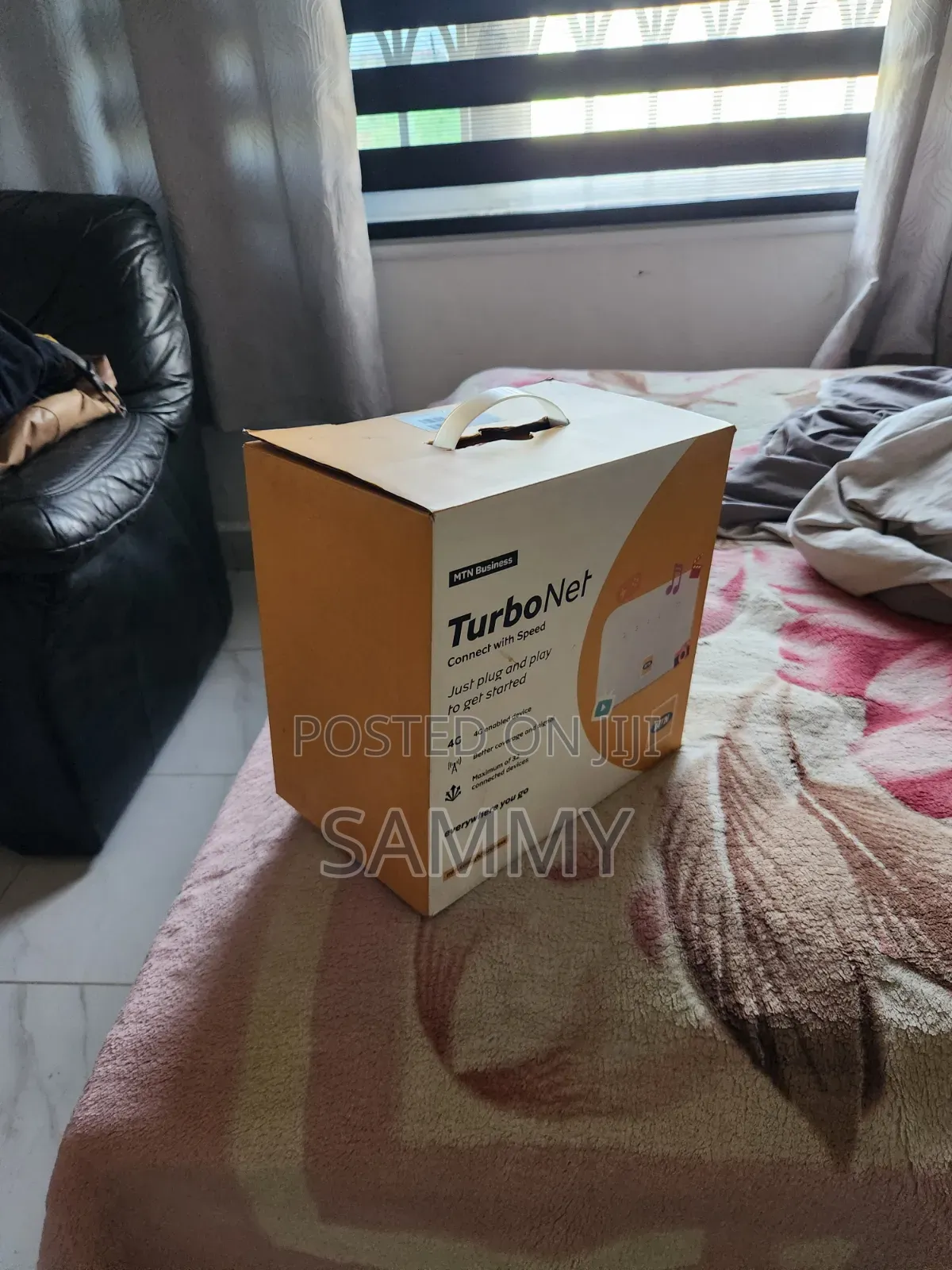 MTN Turbonet Router + Antenna in Box Without Sim