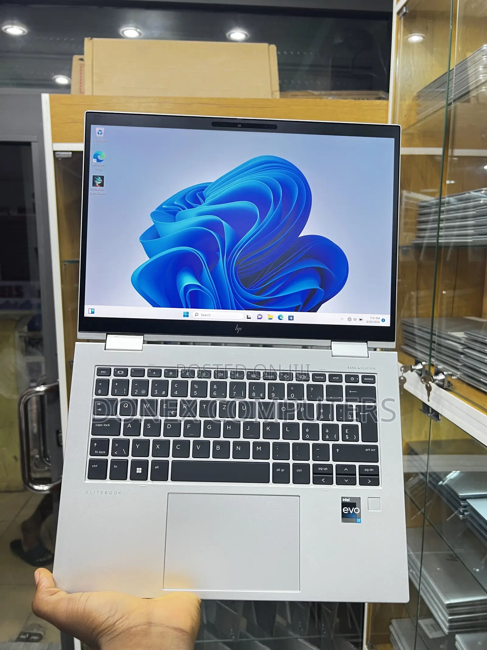 Laptop HP EliteBook x360 1040 G9 16GB Intel Core i7 SSD 512GB