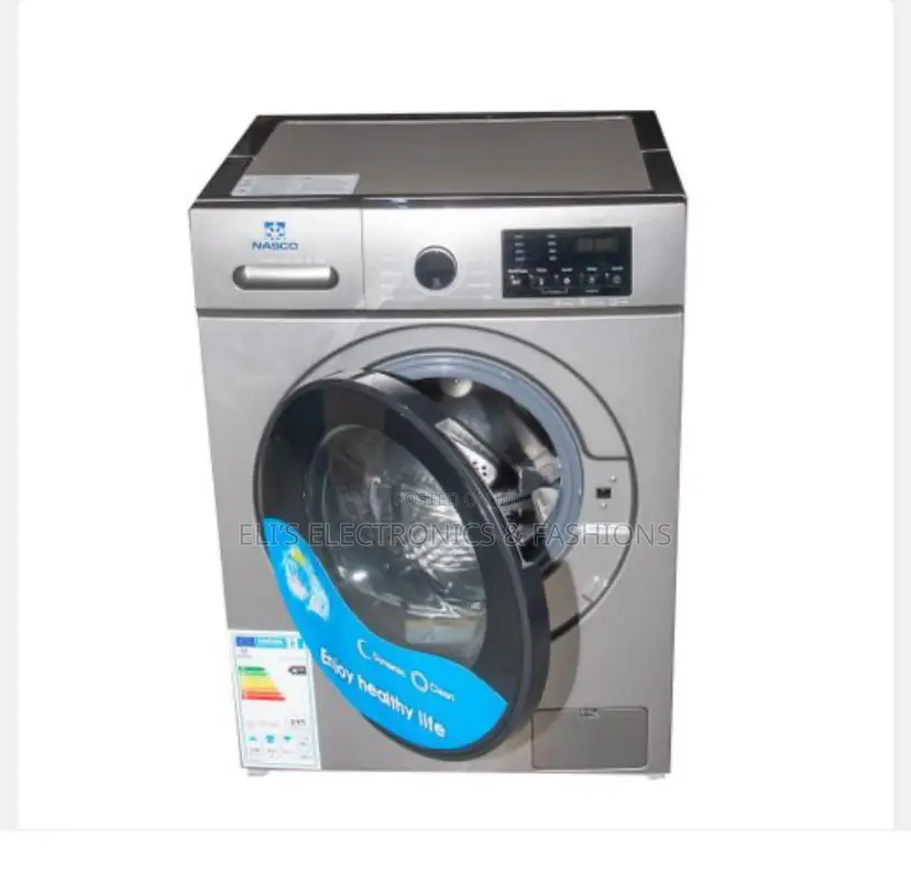 Nasco 8kg Full Automatic Front Load Washing Machine