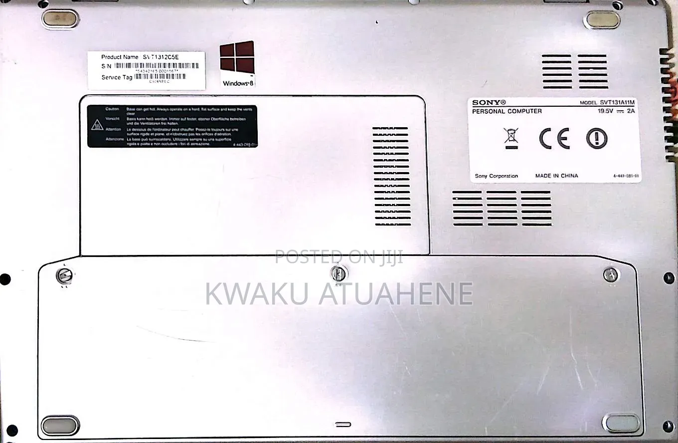 Laptop Sony 8GB Intel Core i5 SSD 500GB