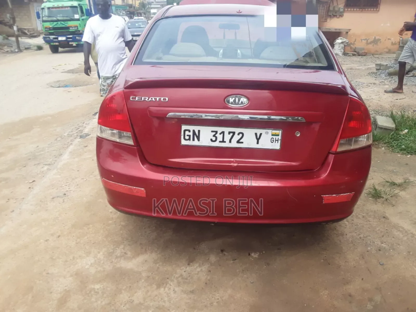 Kia Cerato 2007 Red