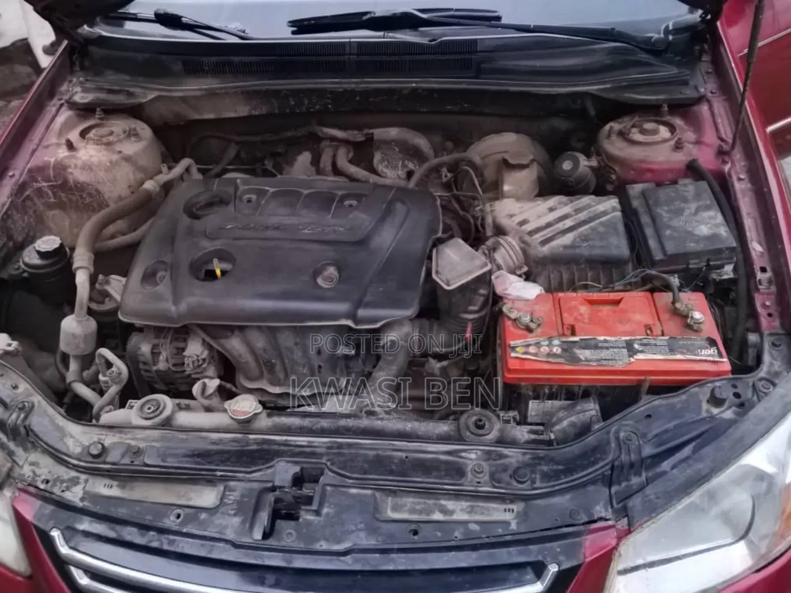 Kia Cerato 2007 Red