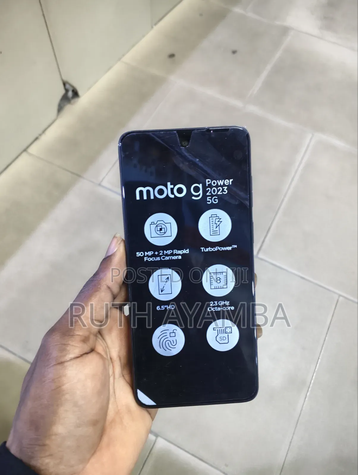 Motorola Moto G Power (2022) 128 GB Black