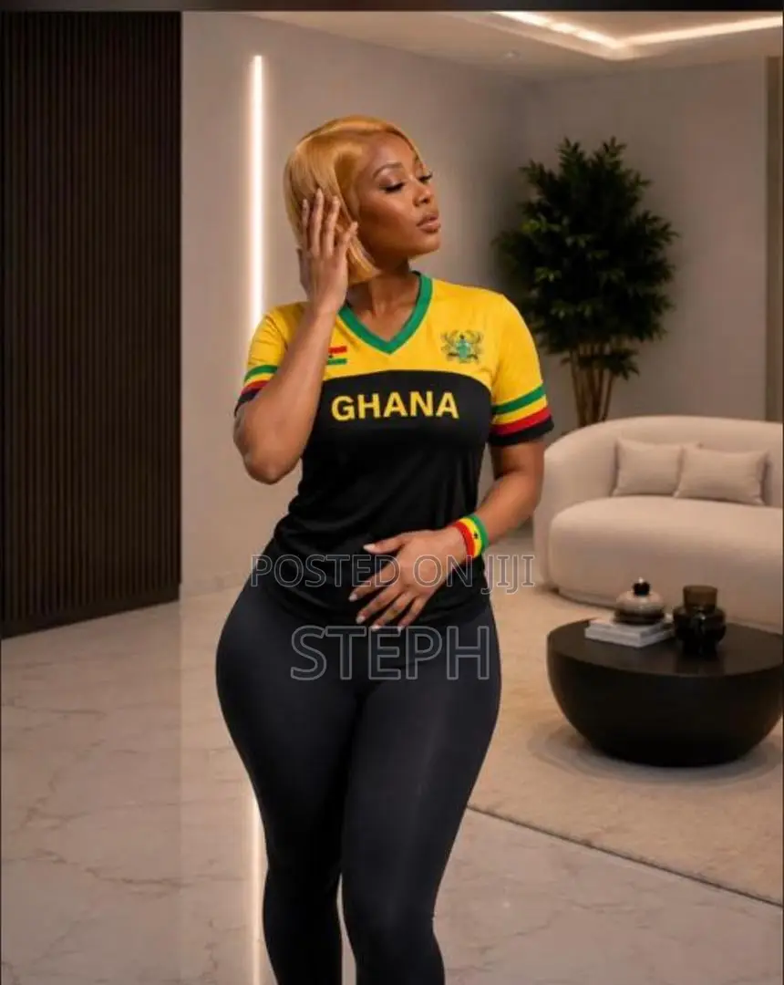 Keep Smiling Ghana Jerseys
