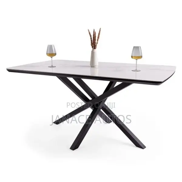* Table Top Only* Bitia 89.5cm Marble Iron Dining Table