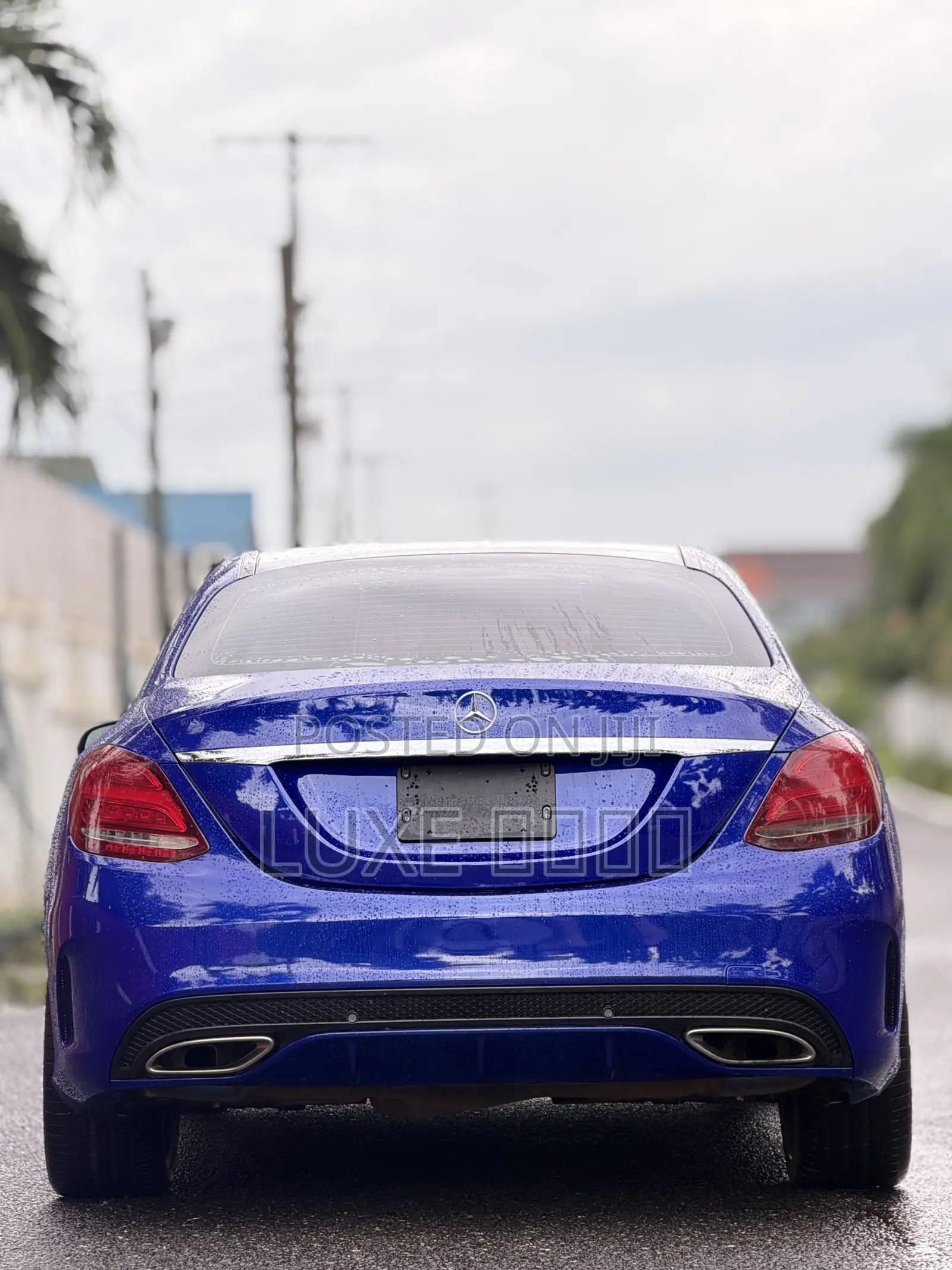 Mercedes-Benz C300 Base C300 RWD Sedan 2018 Blue