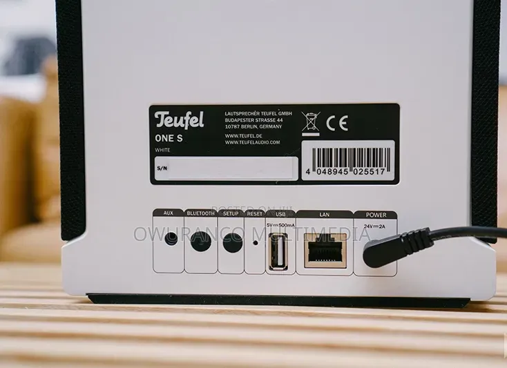 Teufel Raumfeld One S Wireless Speaker Streaming /Wi-fi And Bluetooth