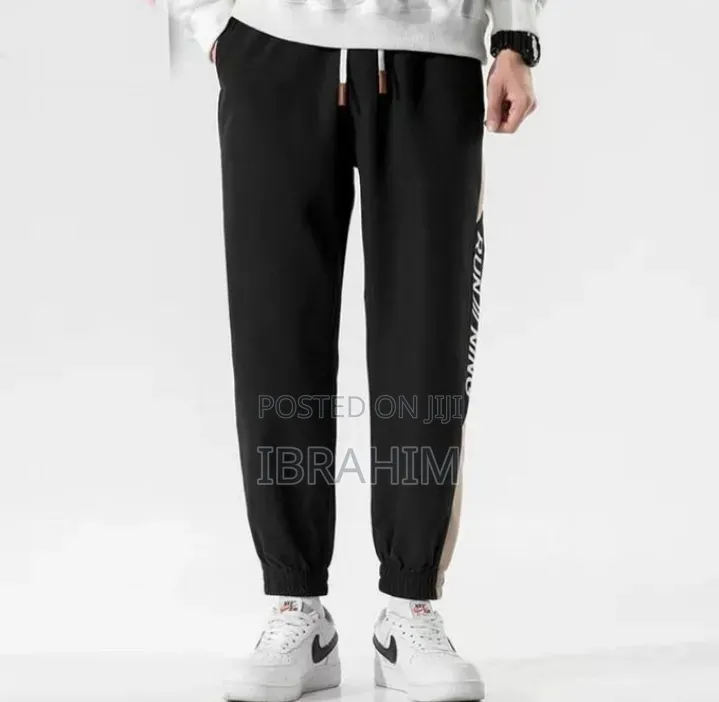 Lightweight Elastic Sporty Pants for Joggers and Casual Daily Use