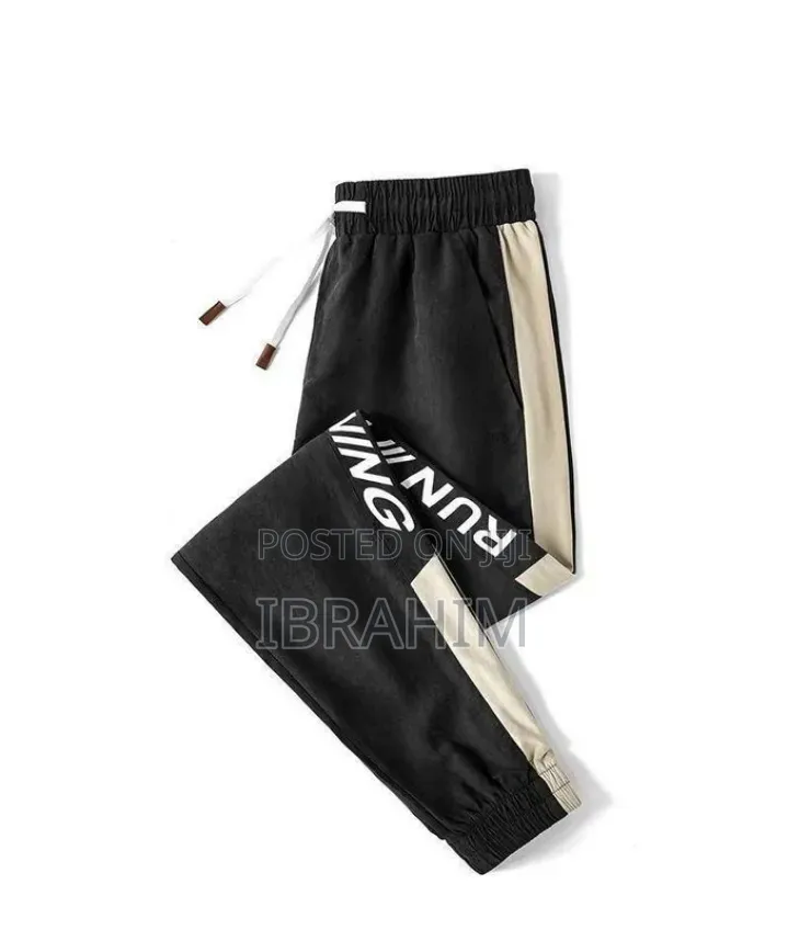 Lightweight Elastic Sporty Pants for Joggers and Casual Daily Use