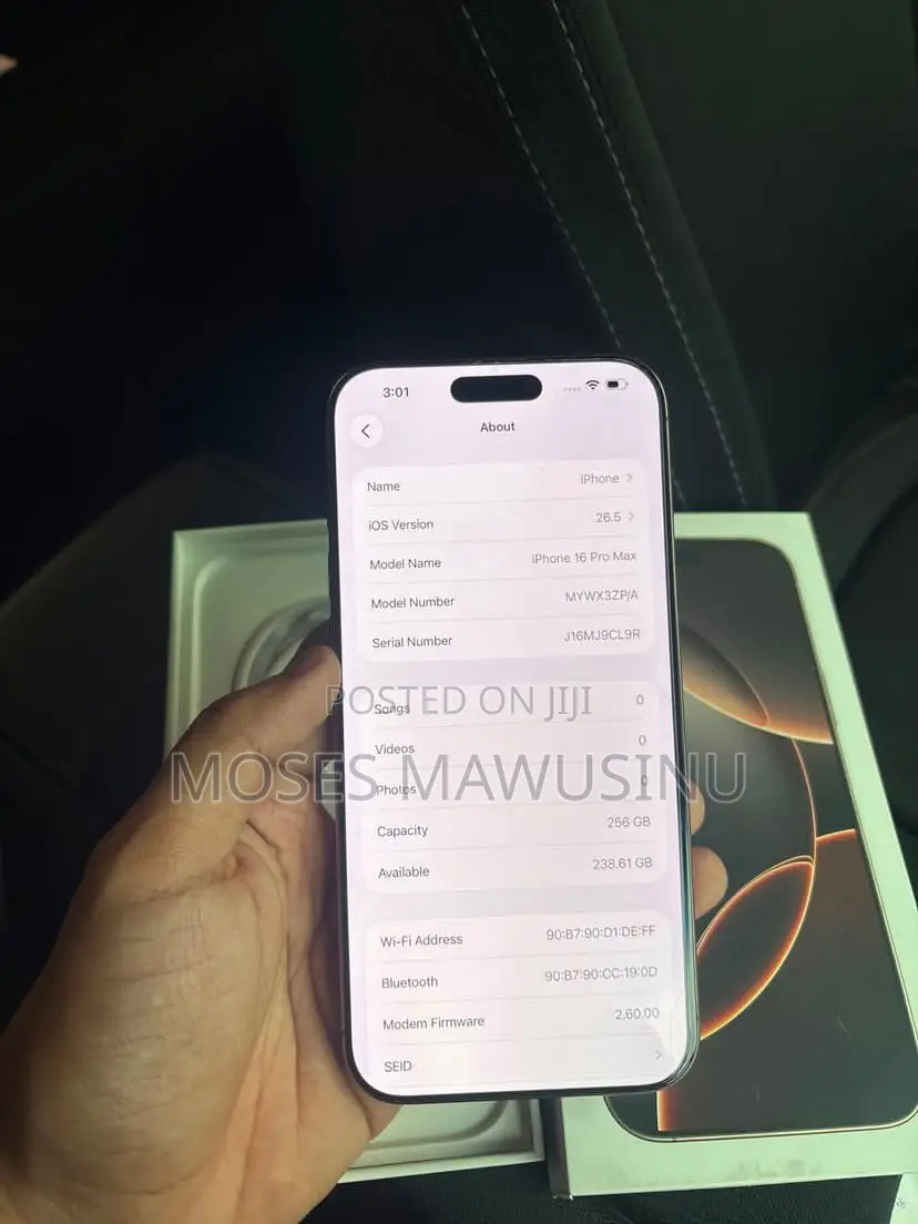 Apple iPhone 16 Pro Max 256 GB Gold