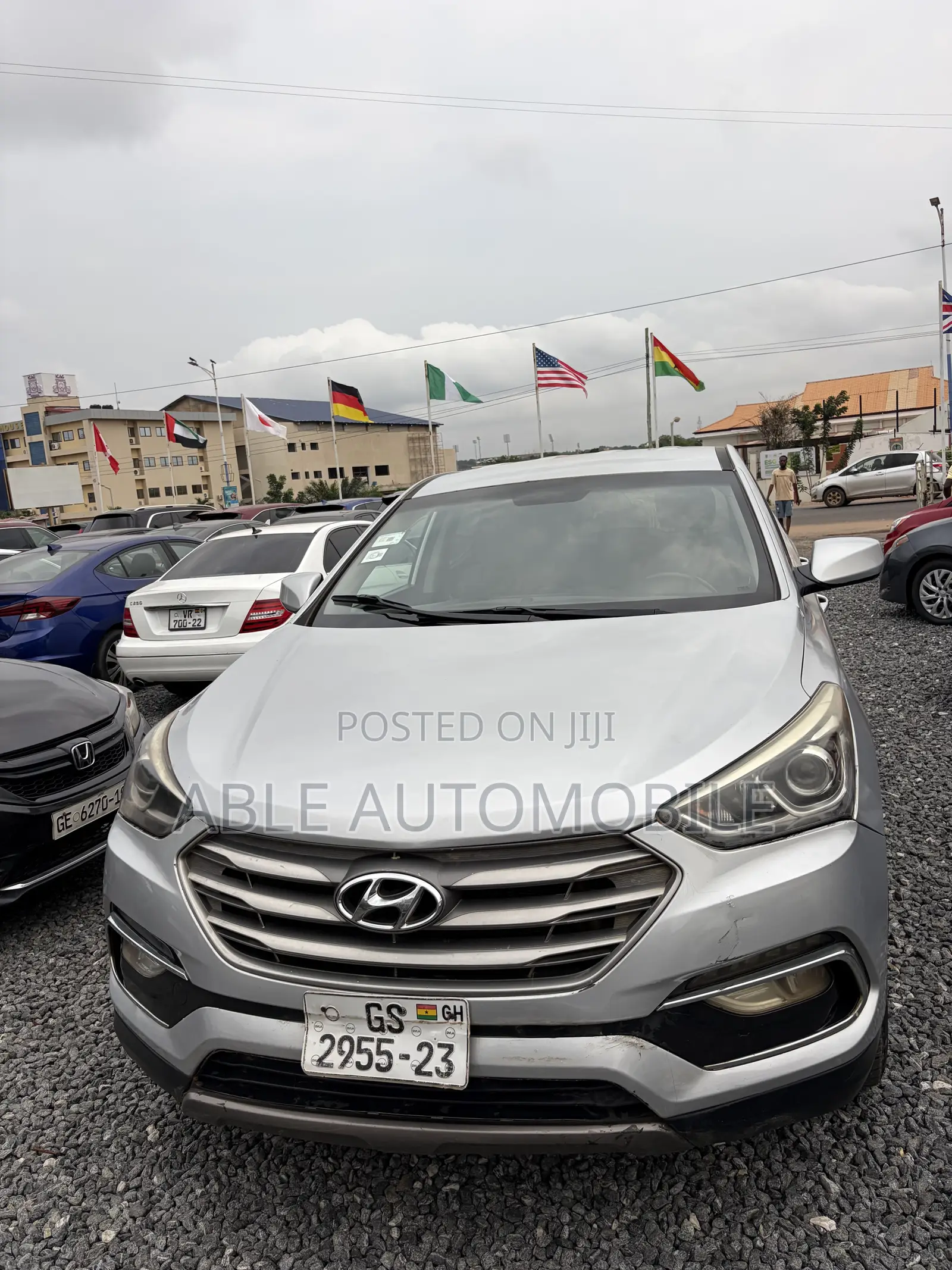 Hyundai Santa Fe SE 2012 Silver