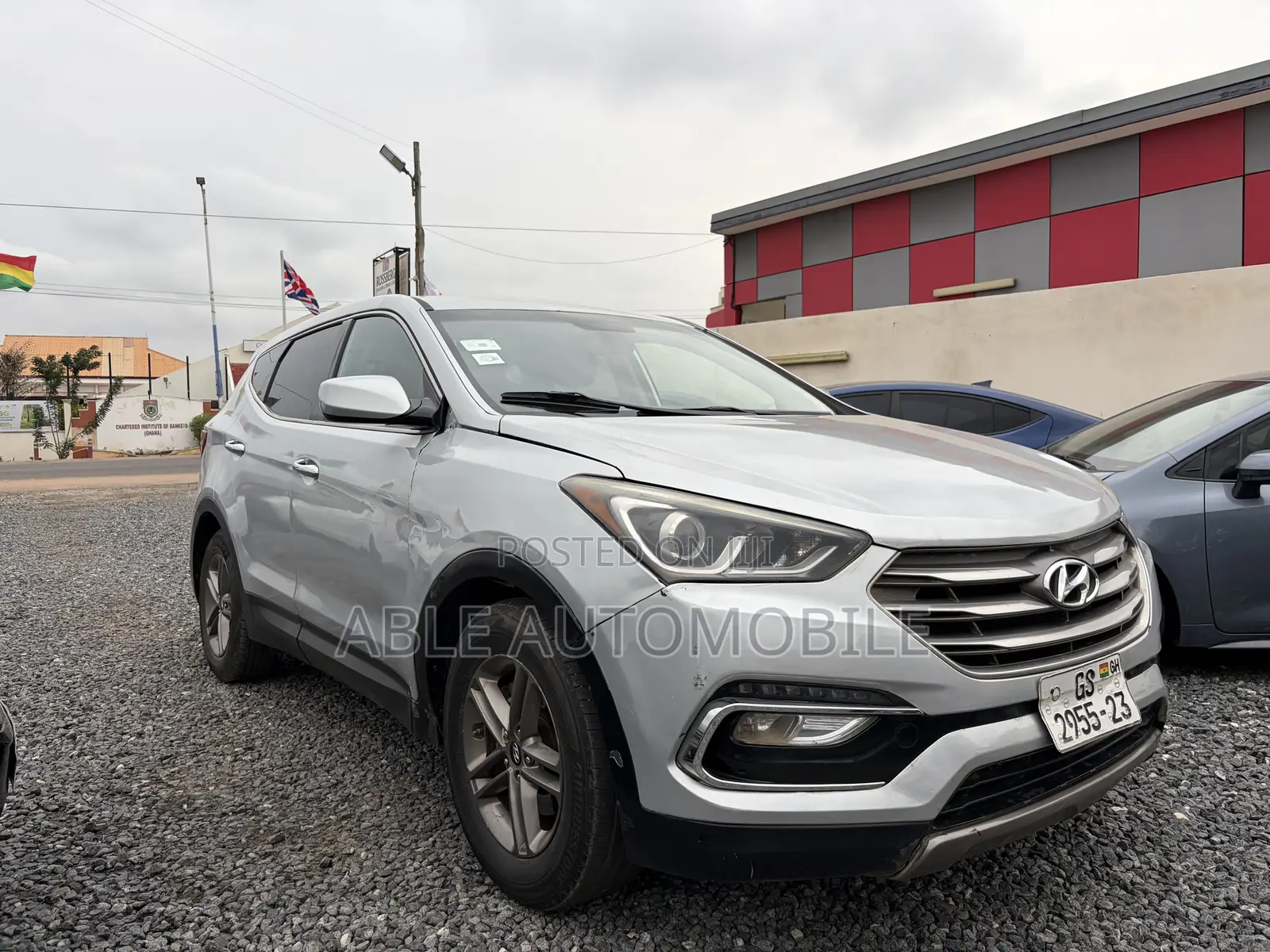Hyundai Santa Fe SE 2012 Silver