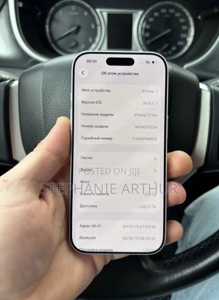 Apple iPhone 17 Pro 256 GB White
