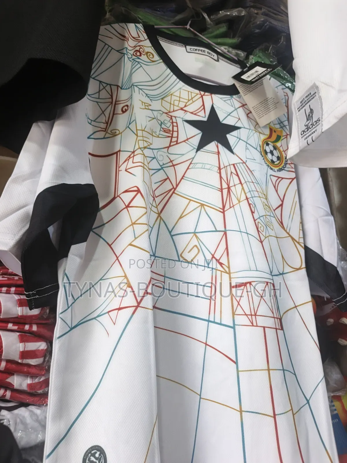 Gh Jersey Is in a DFNT Level Very Thick Available in White and Yellow